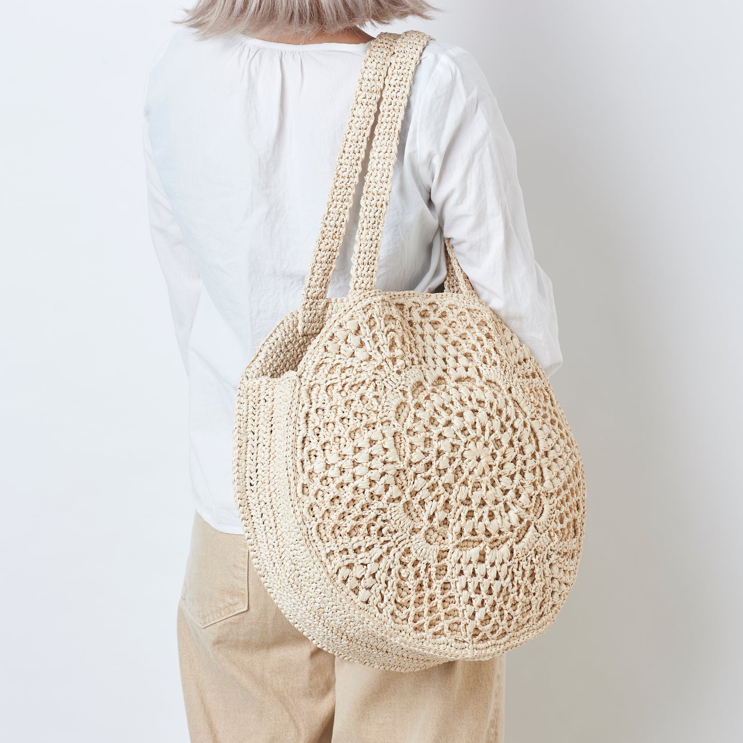 Hand Crochet Raffia Bag - Milin Bag
