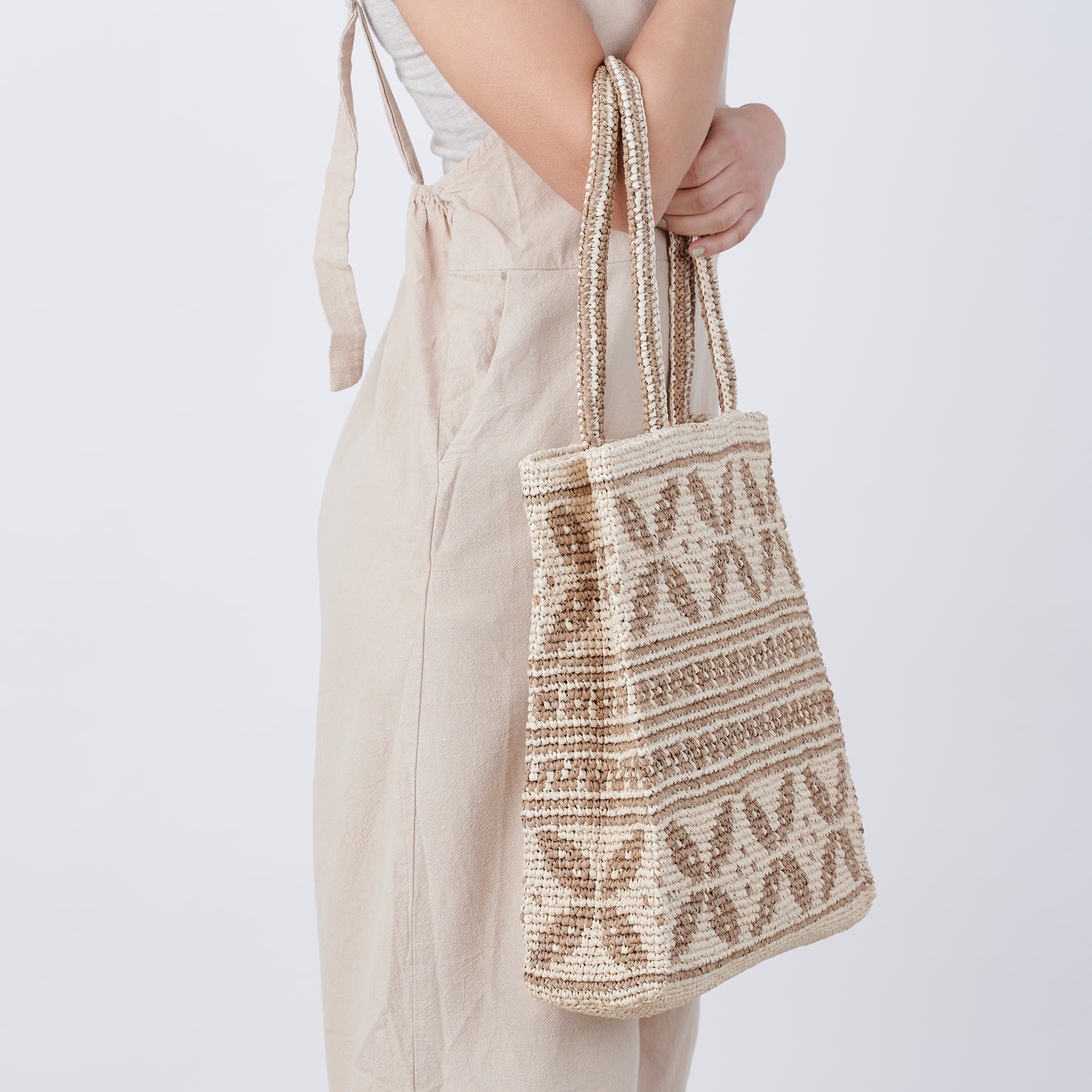 Hand Crochet Raffia Bag - JASMINE