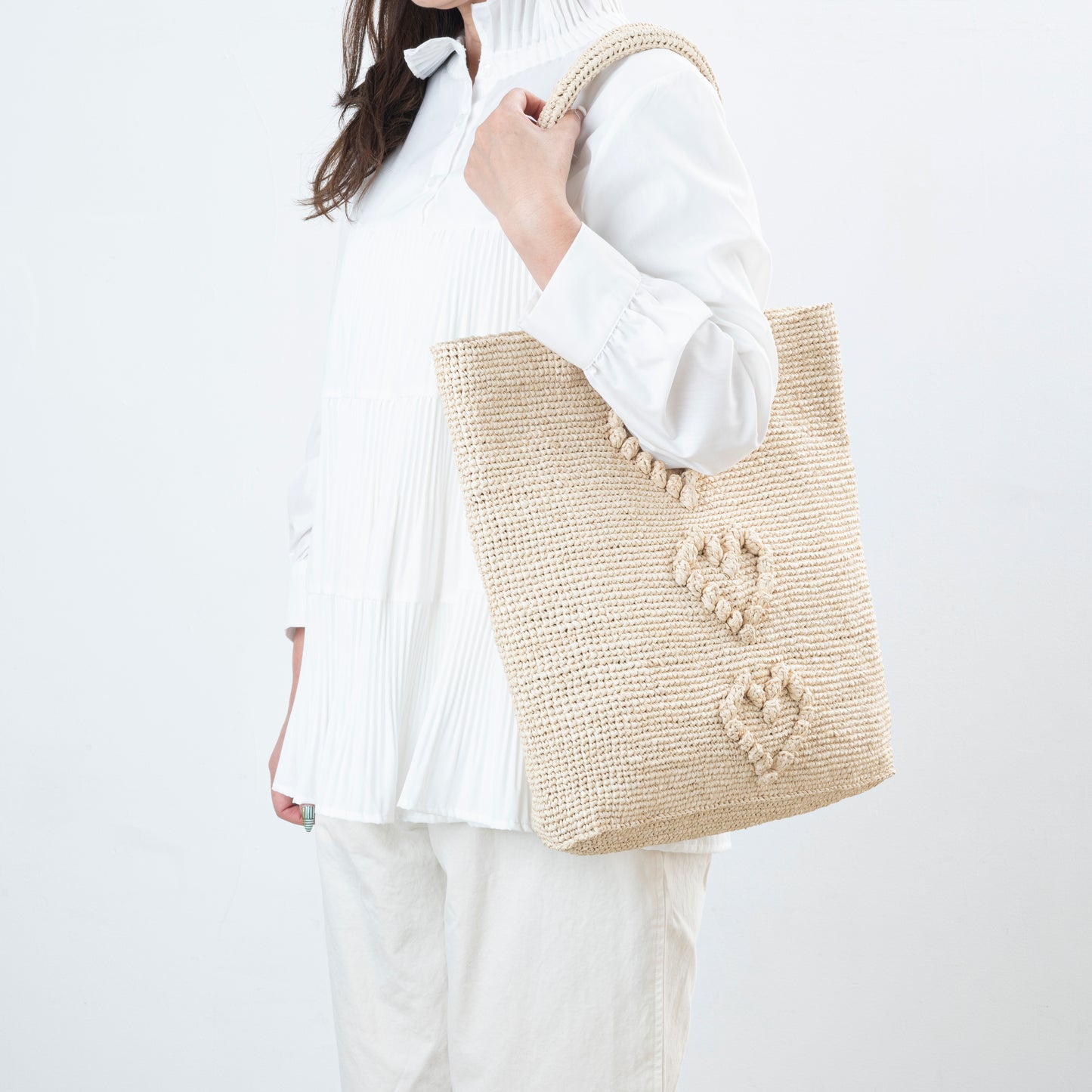 Hand Crochet Raffia Bag - PRALA