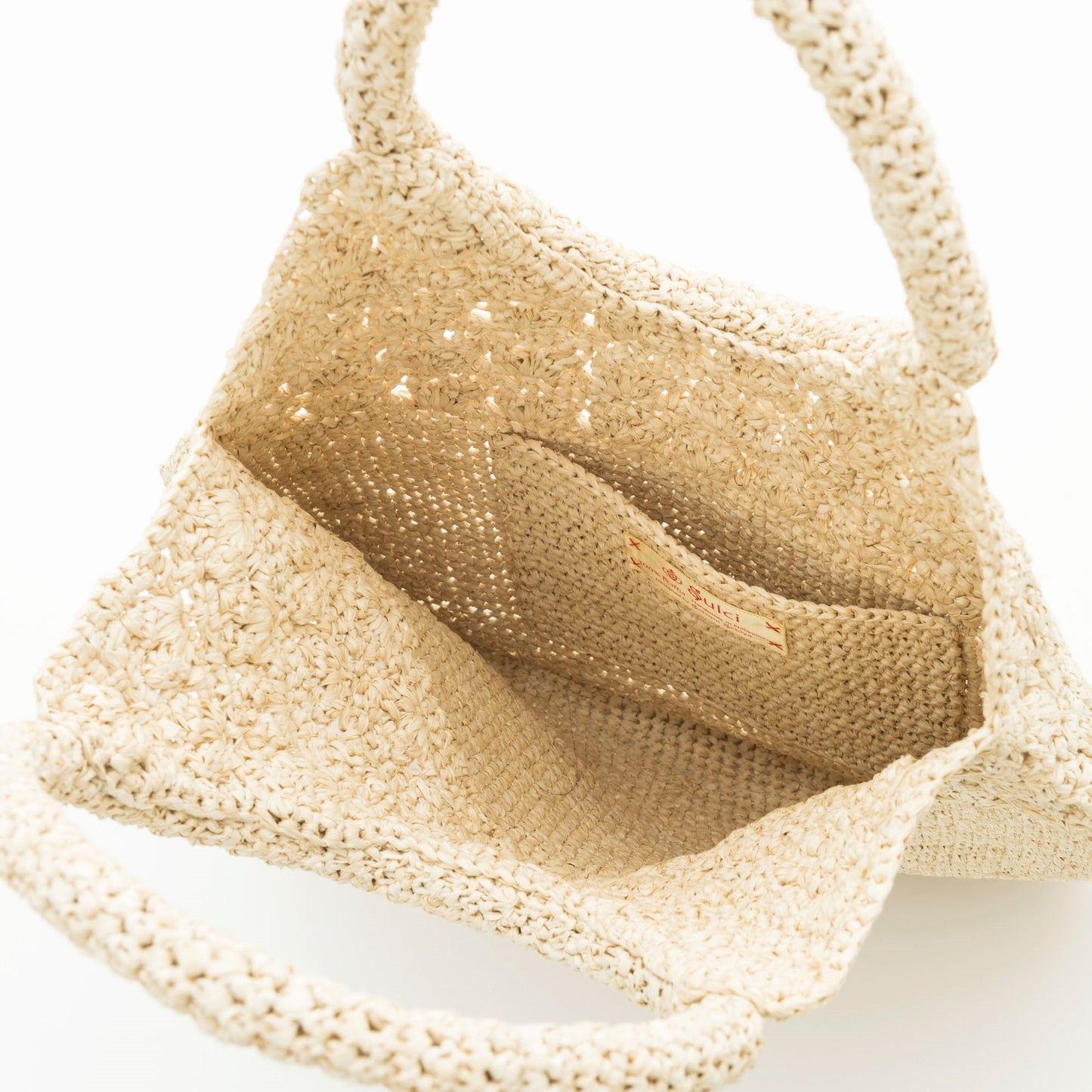 Hand Crochet Raffia Bag - Shell Bag