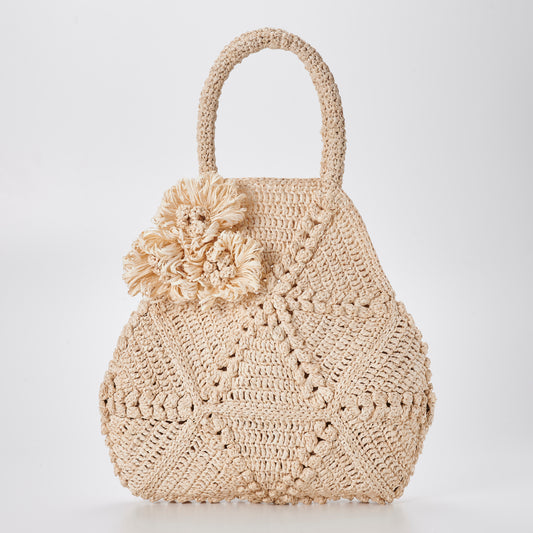 Hand Crochet Raffia Bag - Rabol Bag