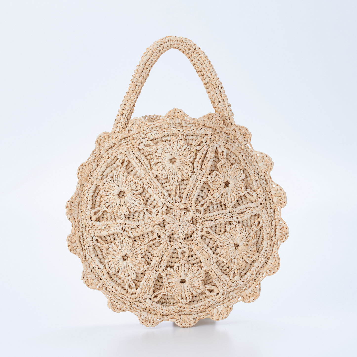 Hand Crochet Raffia Bag - MARIEL