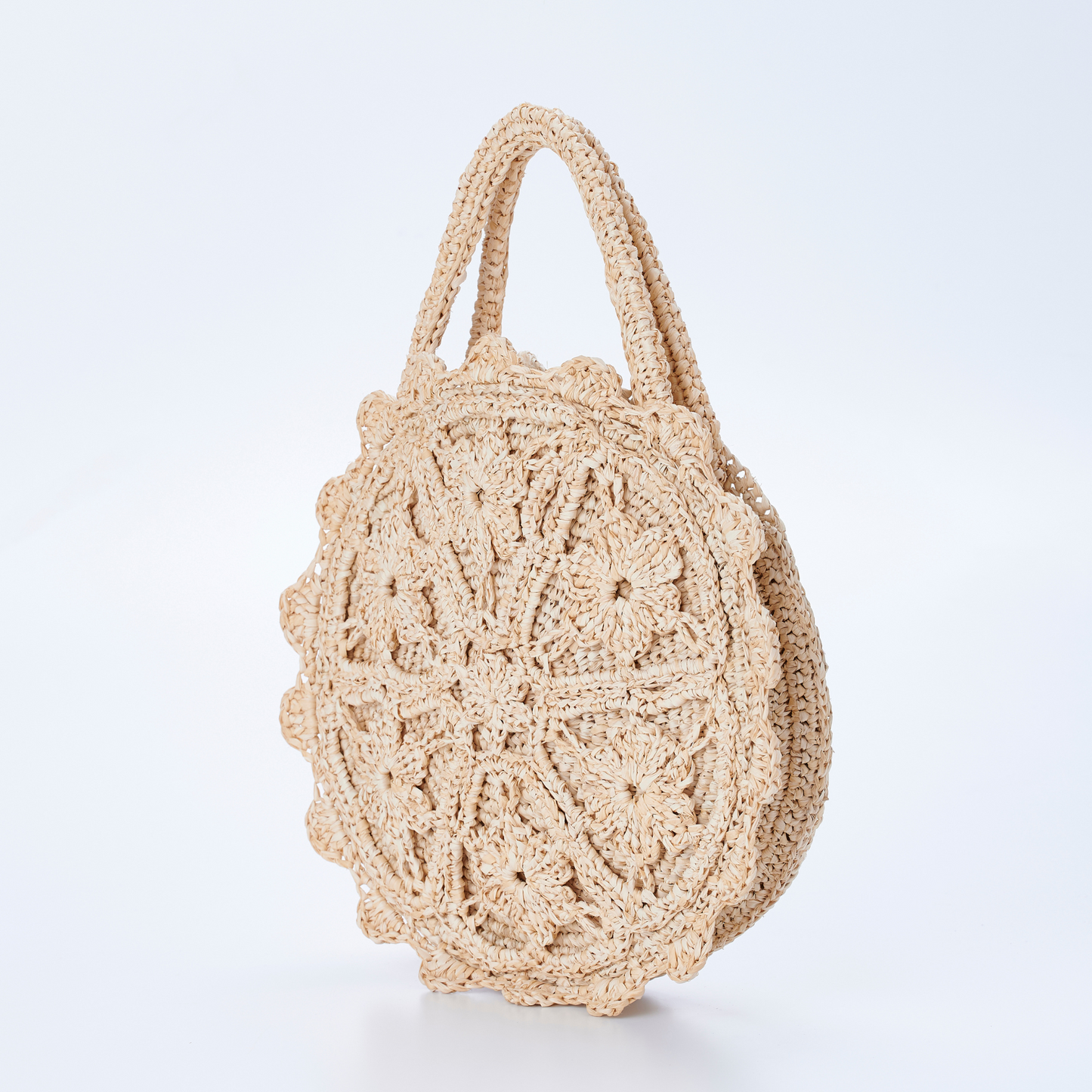 Hand Crochet Raffia Bag - MARIEL