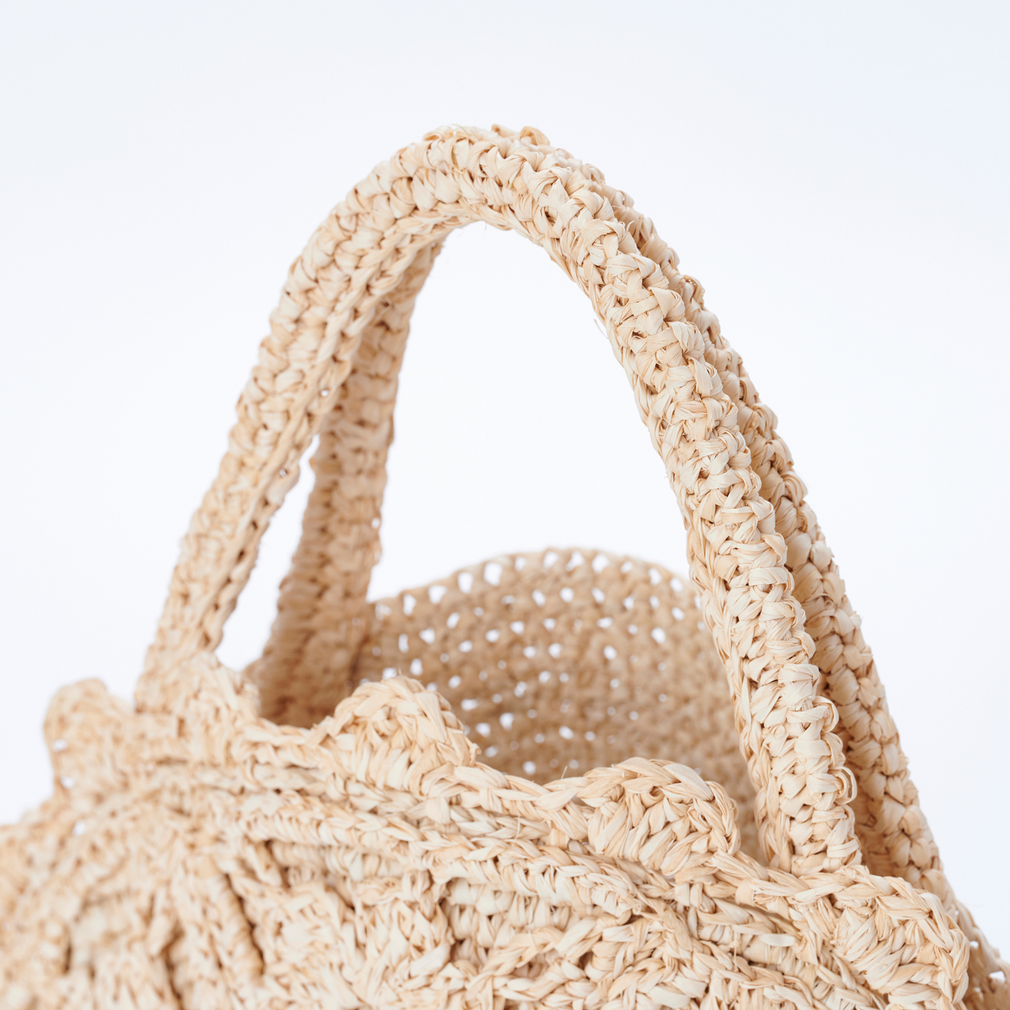 Hand Crochet Raffia Bag - MARIEL