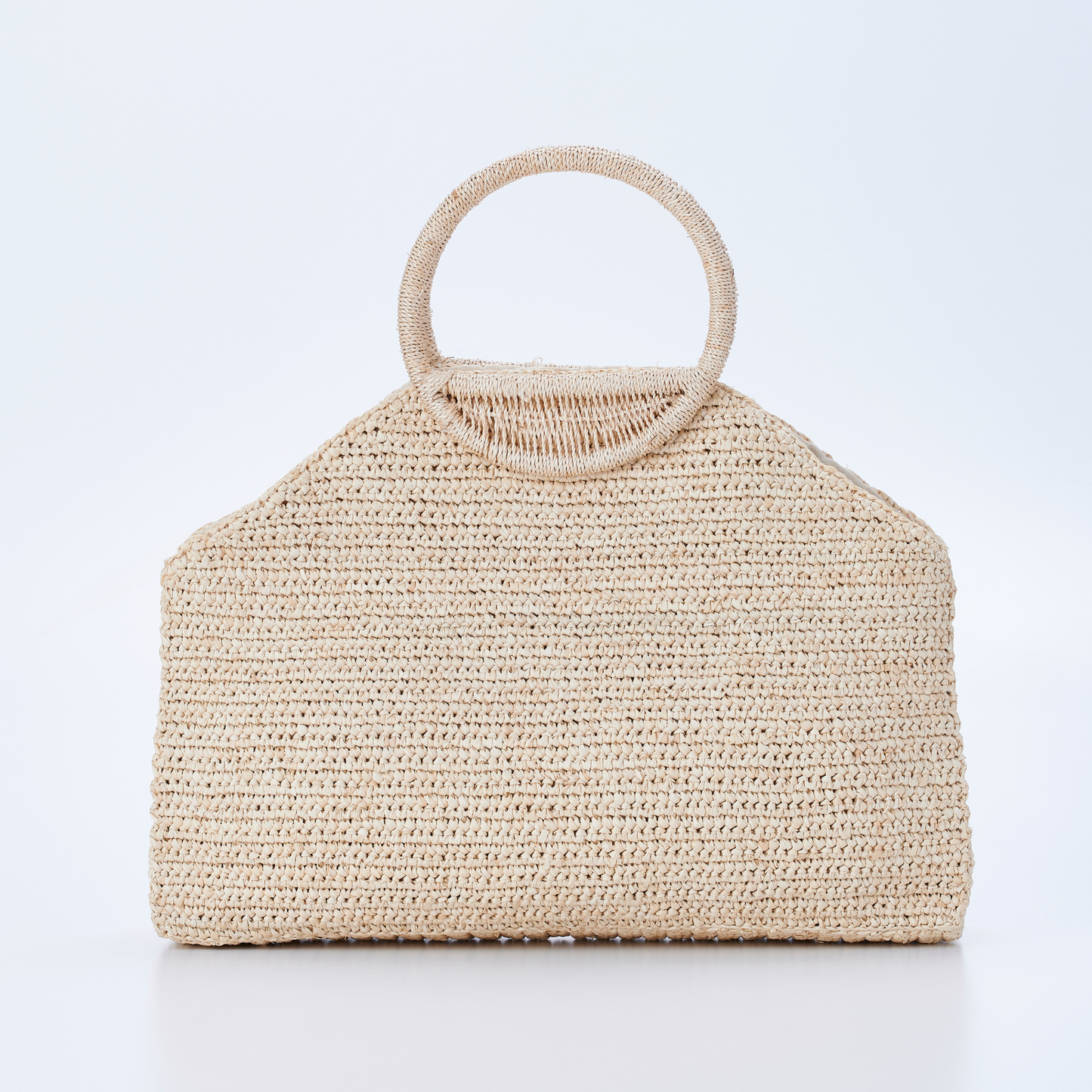 Hand Crochet Raffia Bag - MONICA