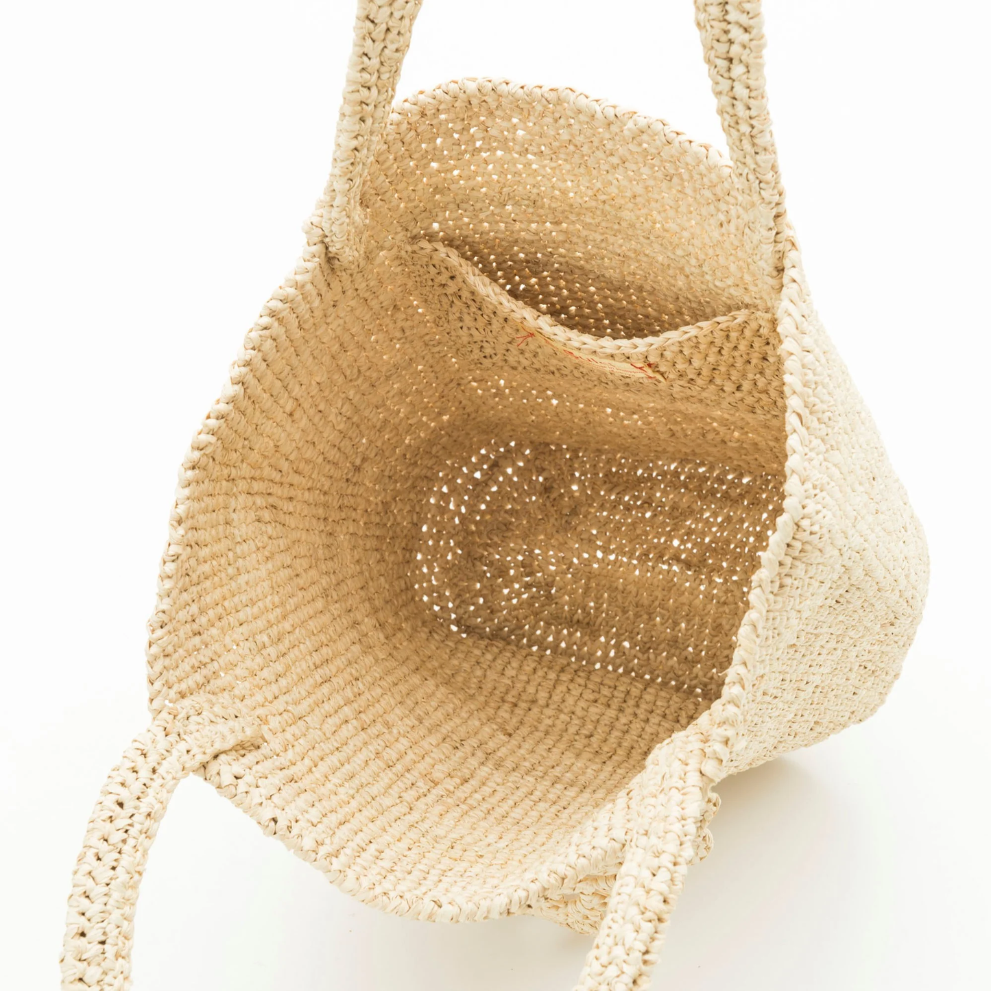 Hand Crochet Raffia Bag - BABE