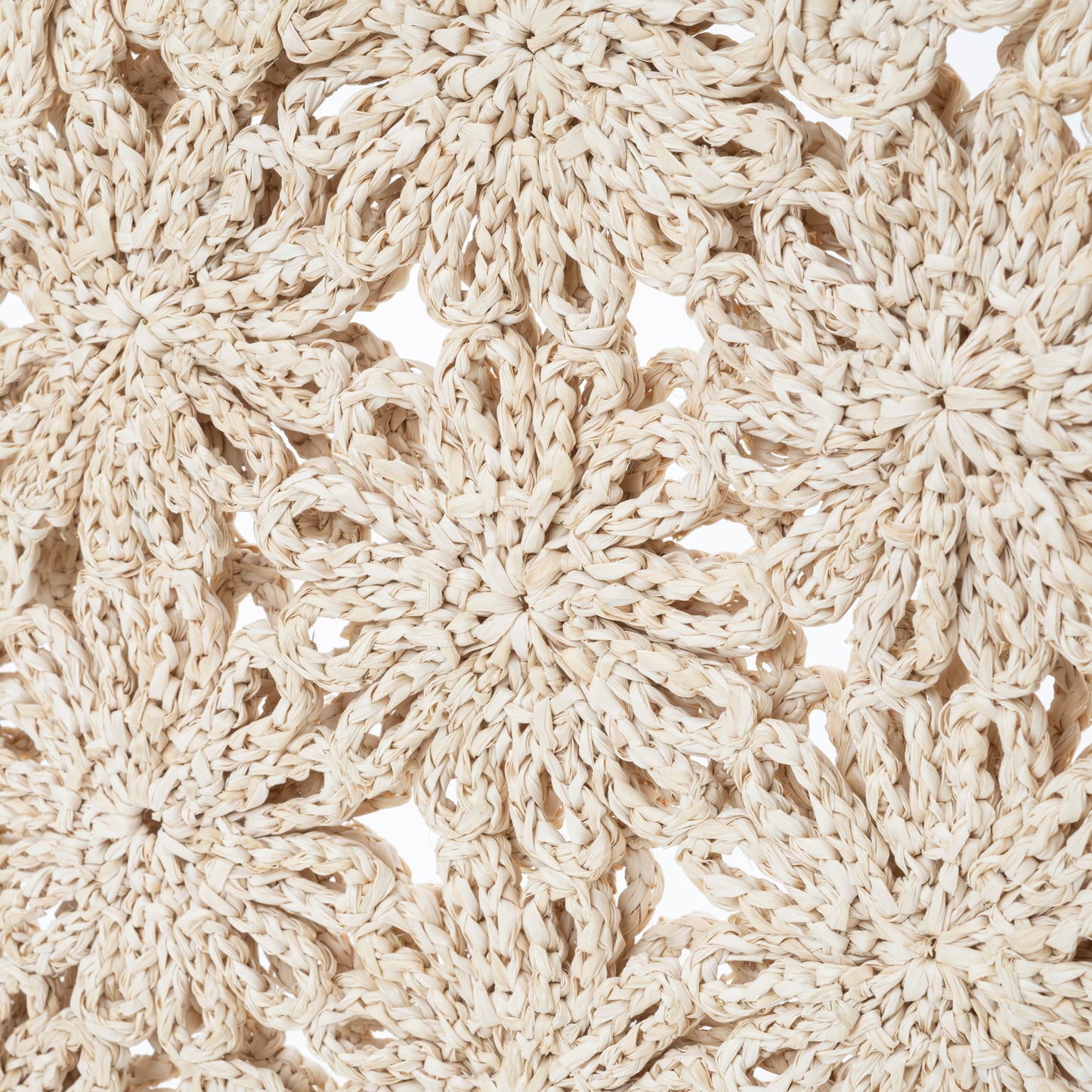 Hand Crochet Raffia Bag - BELLA