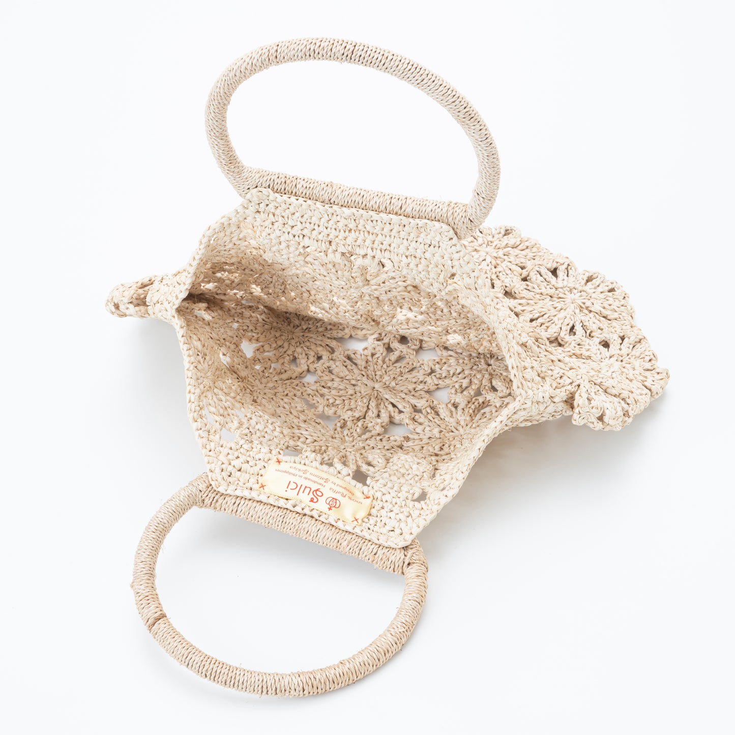 Hand Crochet Raffia Bag - BELLA