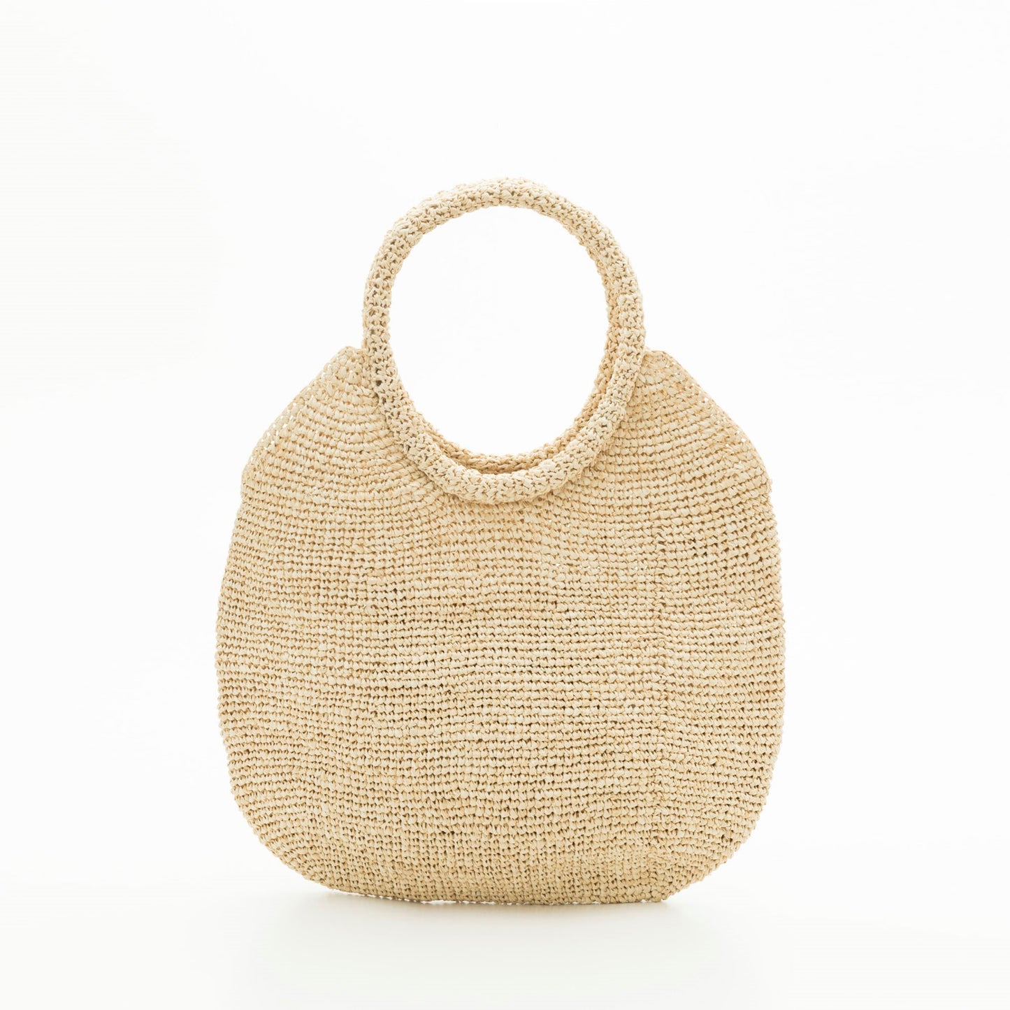 Hand Crochet Raffia Bag - BLOSSOM