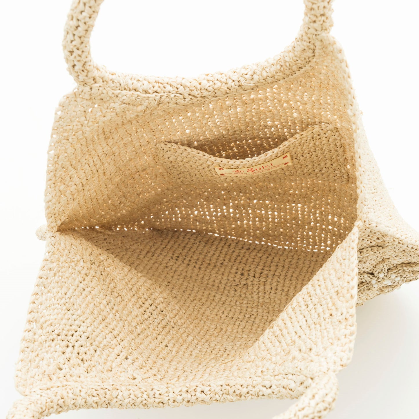 Hand Crochet Raffia Bag - BLOSSOM