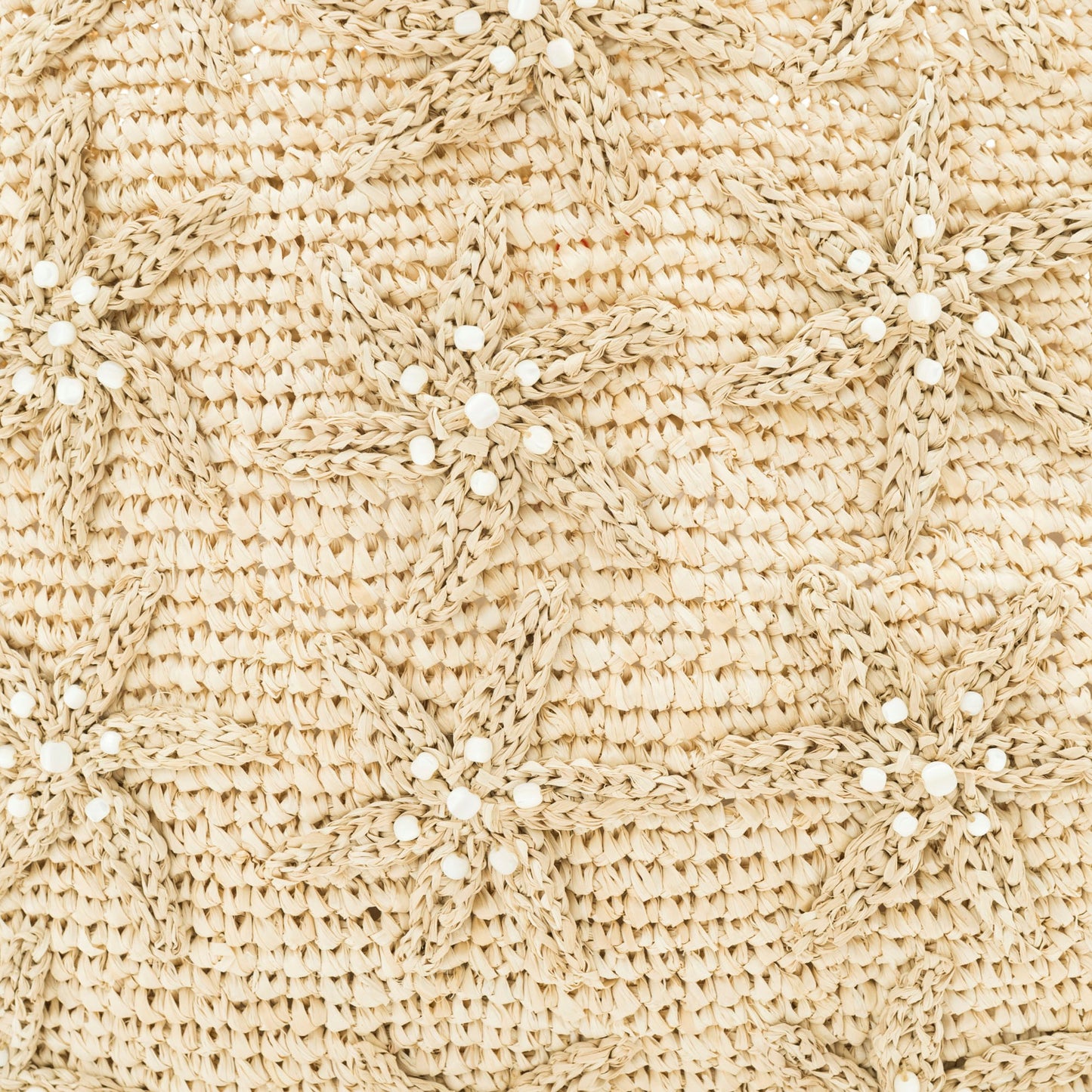 Hand Crochet Raffia Bag - BLOSSOM