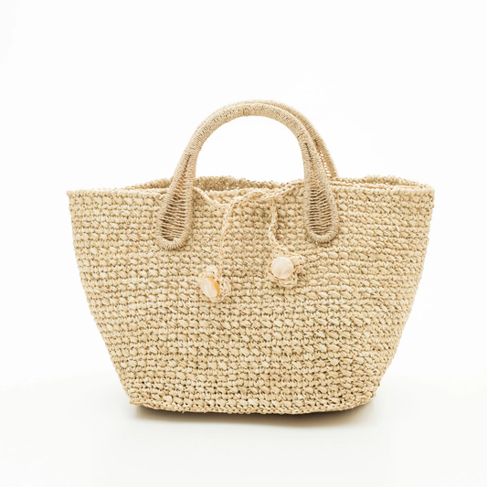 Hand Crochet Raffia Bag - CHACHA