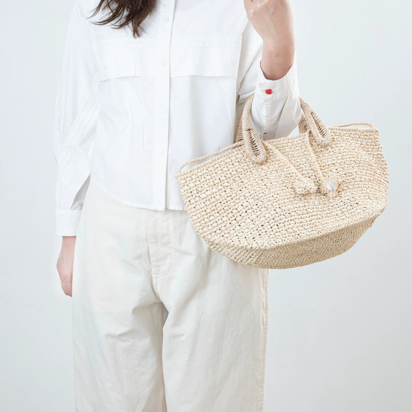 Hand Crochet Raffia Bag - CHACHA