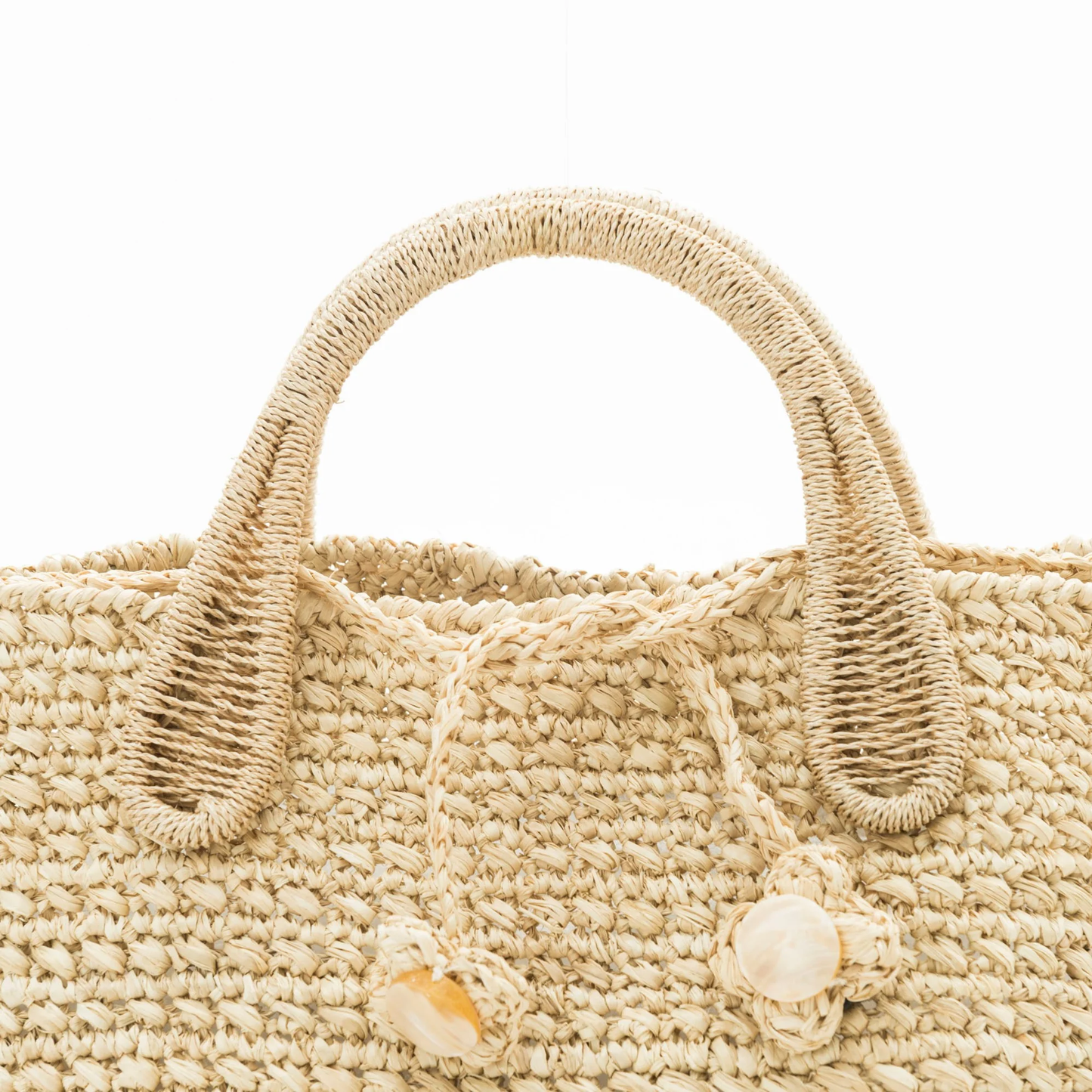 Hand Crochet Raffia Bag - CHACHA