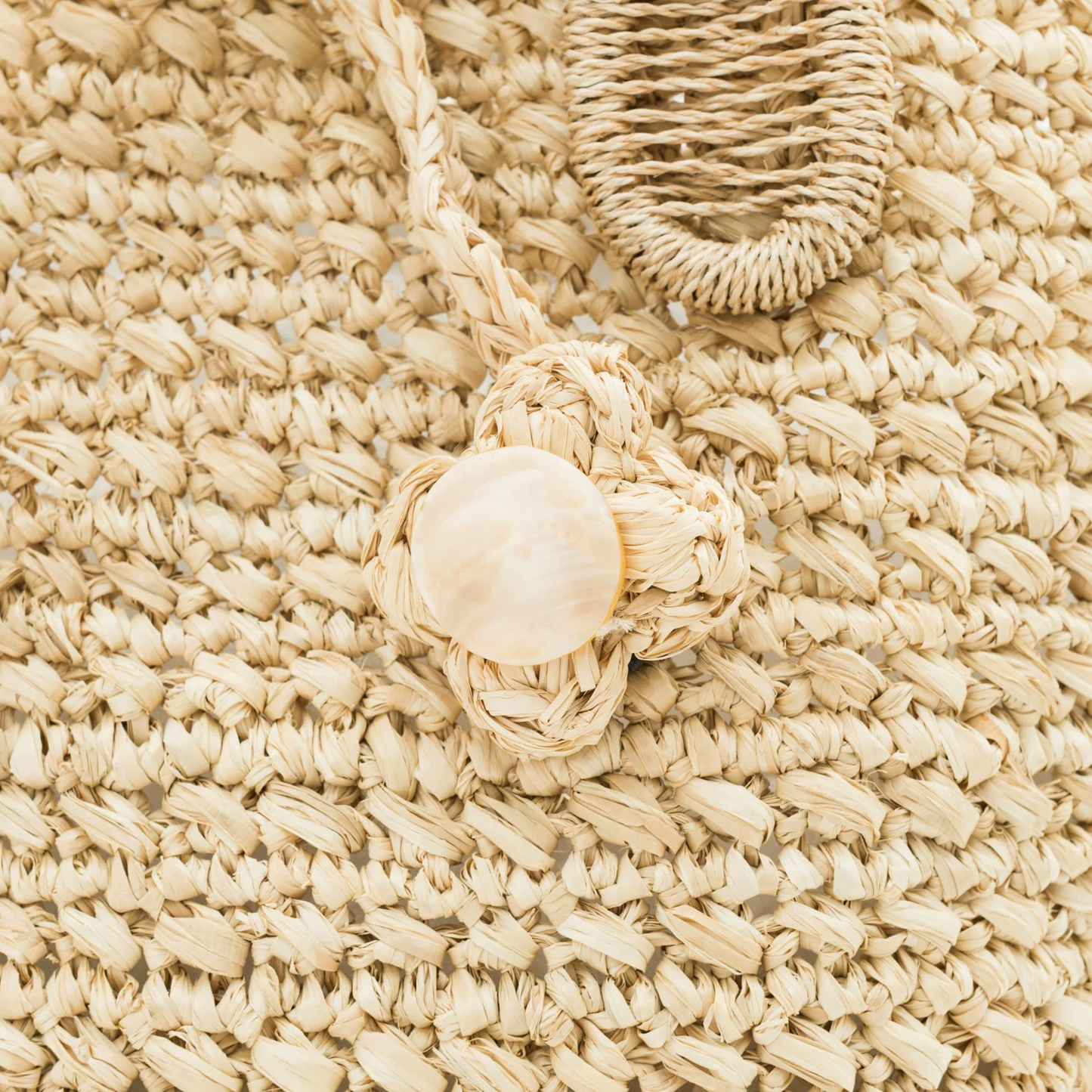 Hand Crochet Raffia Bag - CHACHA