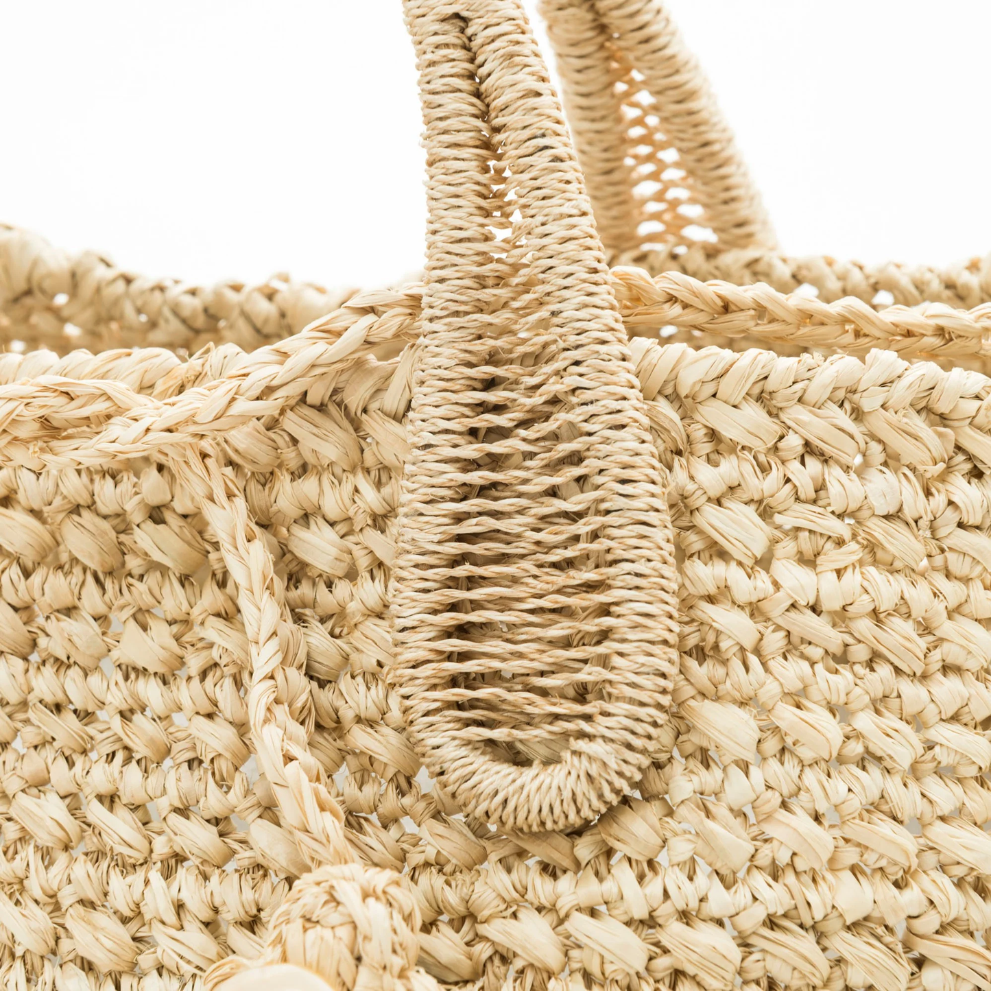 Hand Crochet Raffia Bag - CHACHA