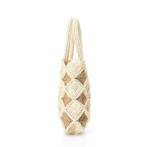 Hand Crochet Raffia Bag - DIA