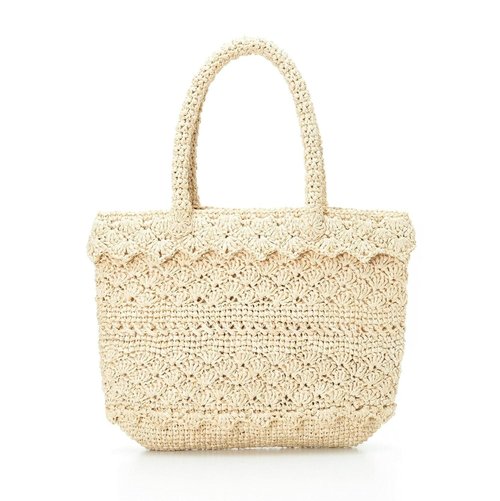 Hand Crochet Raffia Bag - ELLY