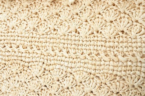 Hand Crochet Raffia Bag - ELLY