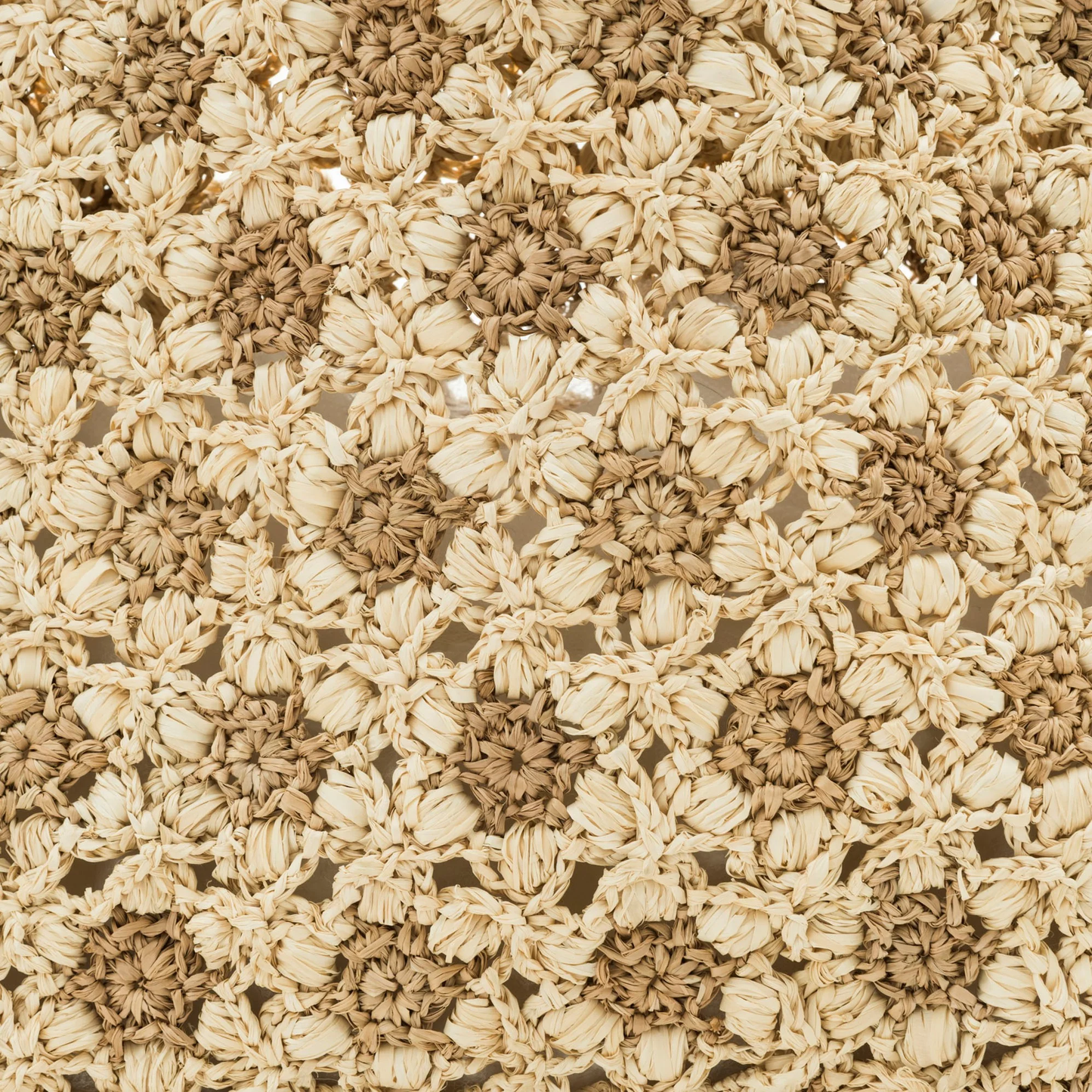 Hand Crochet Raffia Bag - FLORIAN