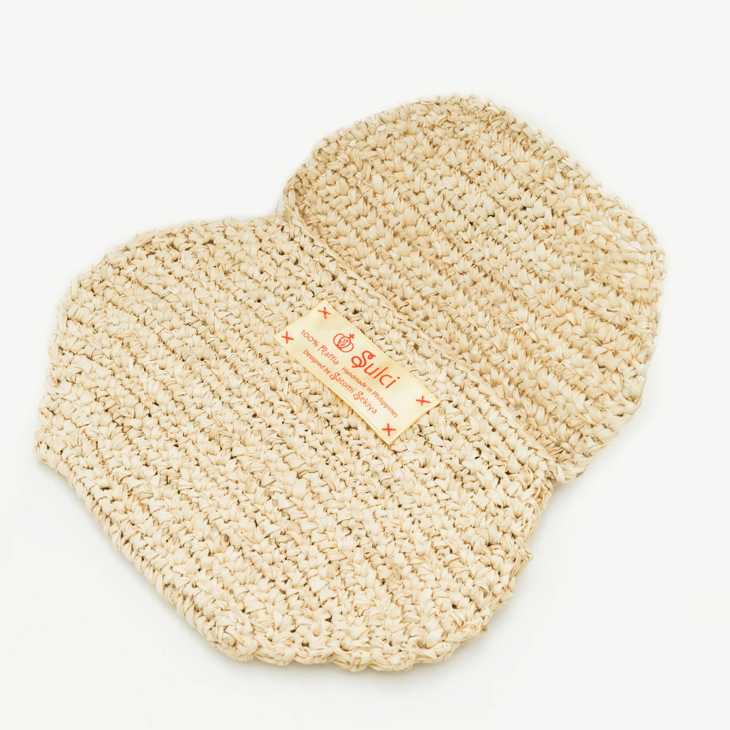 Hand Crochet Raffia Bag - FLORIAN