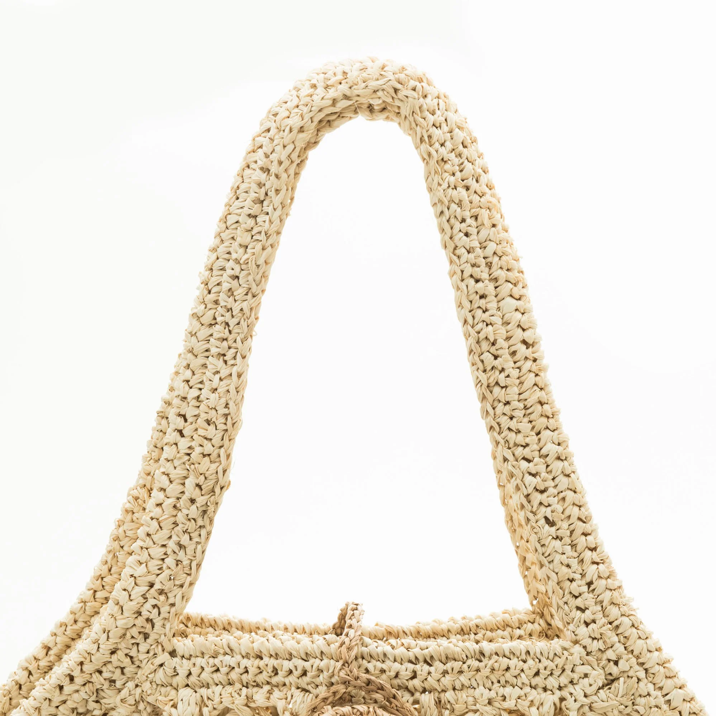 Hand Crochet Raffia Bag - FLORIAN