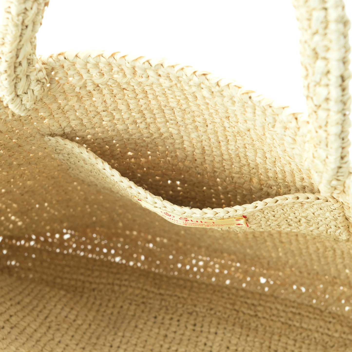Hand Crochet Raffia Bag - GEM