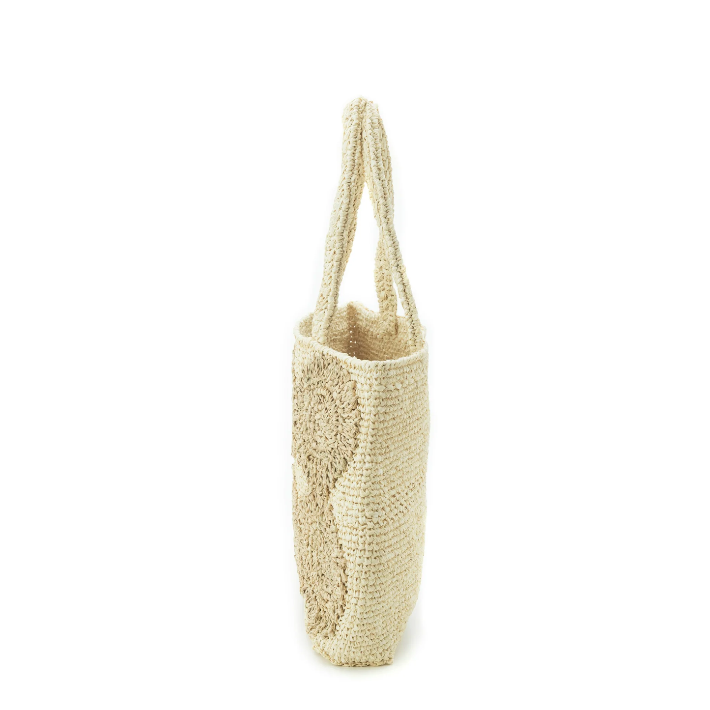 Hand Crochet Raffia Bag - GEM