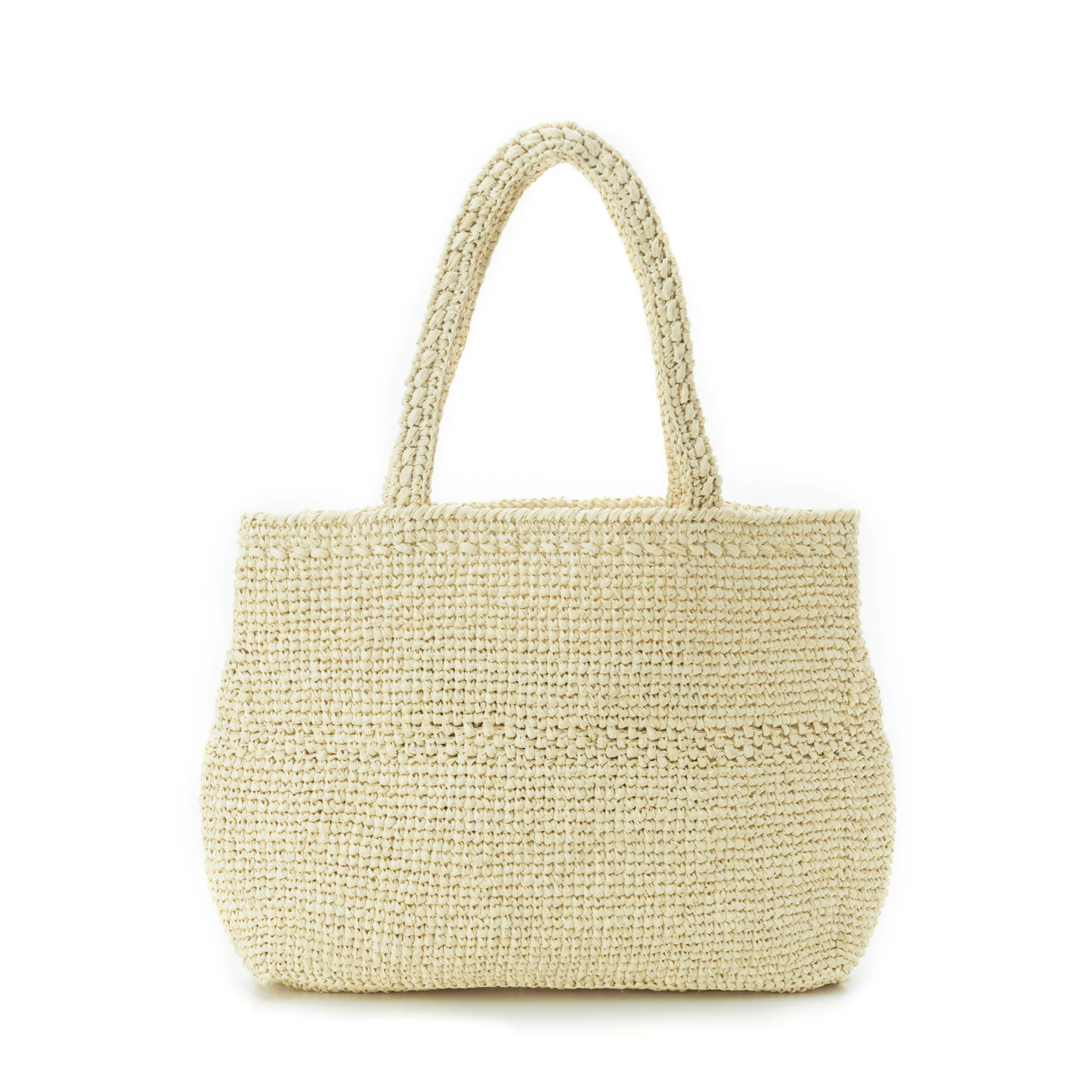 Hand Crochet Raffia Bag - GEM