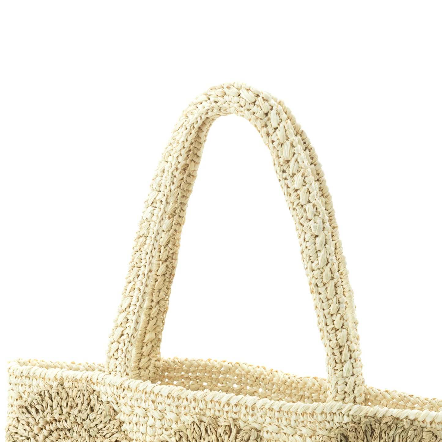 Hand Crochet Raffia Bag - GEM