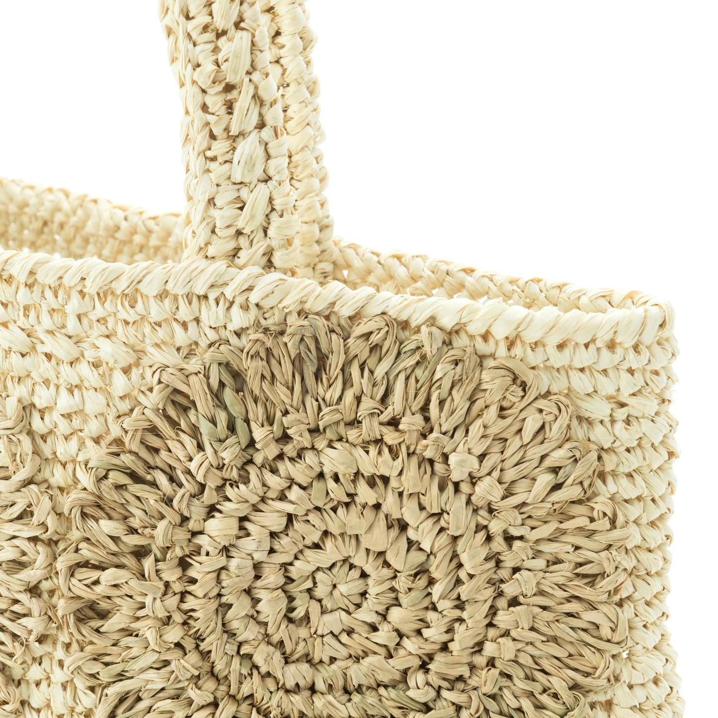 Hand Crochet Raffia Bag - GEM