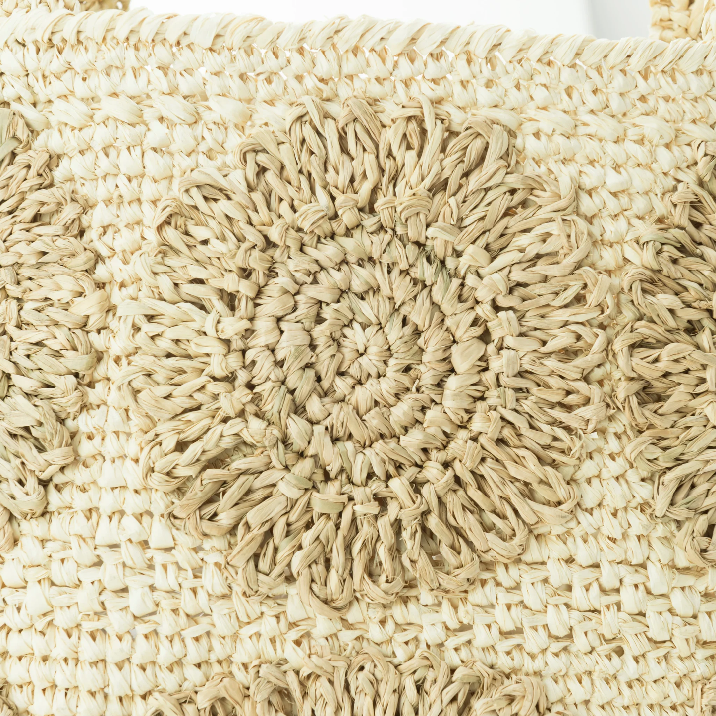 Hand Crochet Raffia Bag - GEM