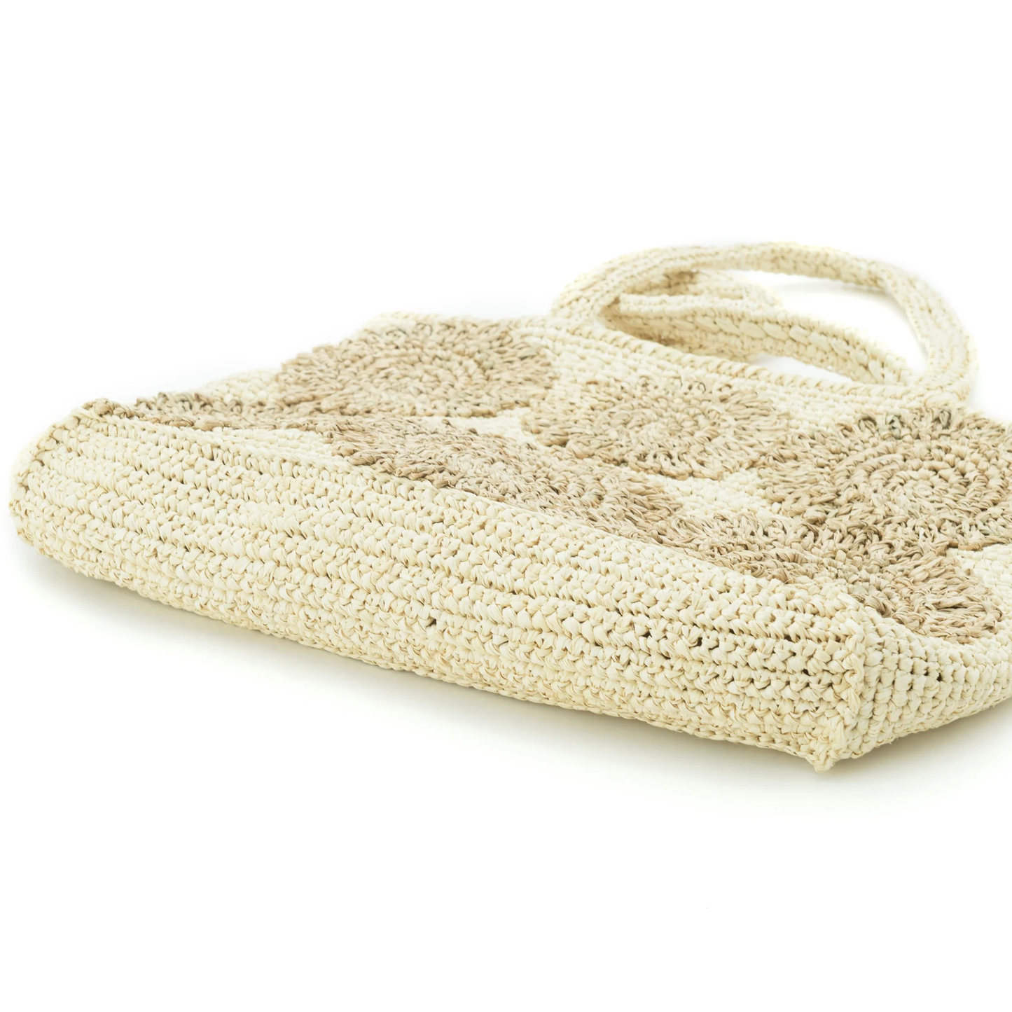 Hand Crochet Raffia Bag - GEM