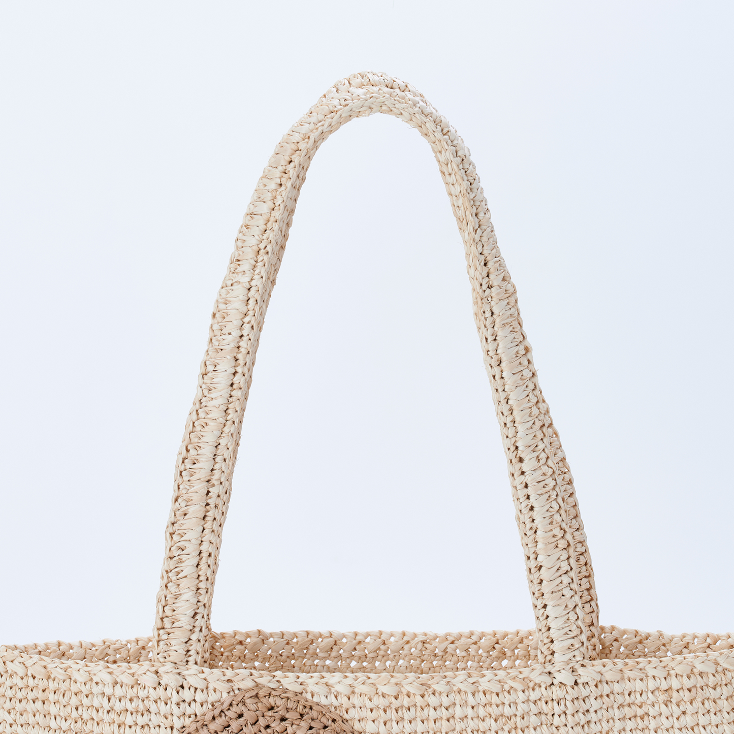 Hand Crochet Raffia Bag - GINA
