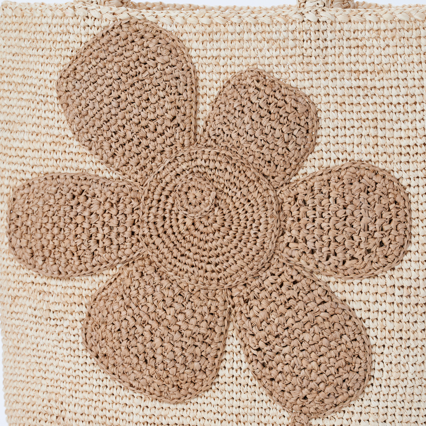 Hand Crochet Raffia Bag - GINA