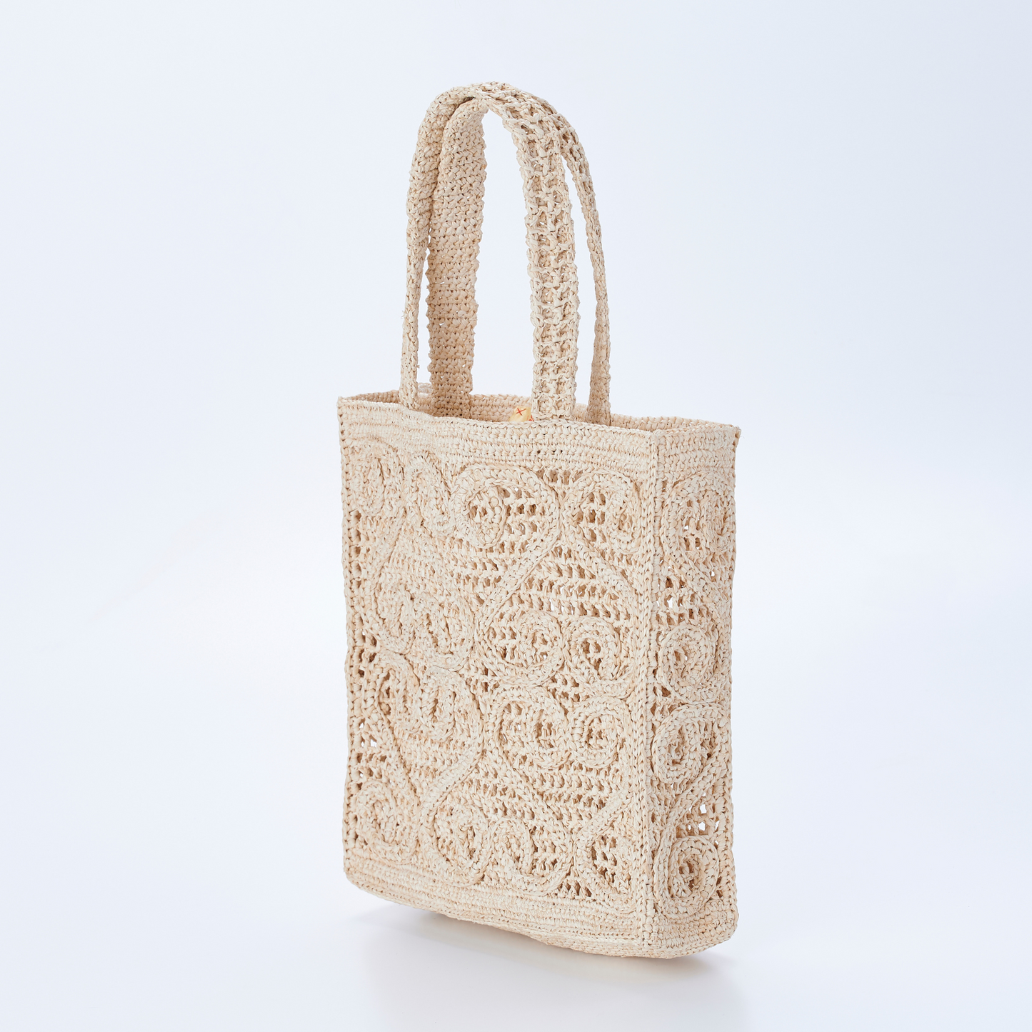 Hand Crochet Raffia Bag - HARP