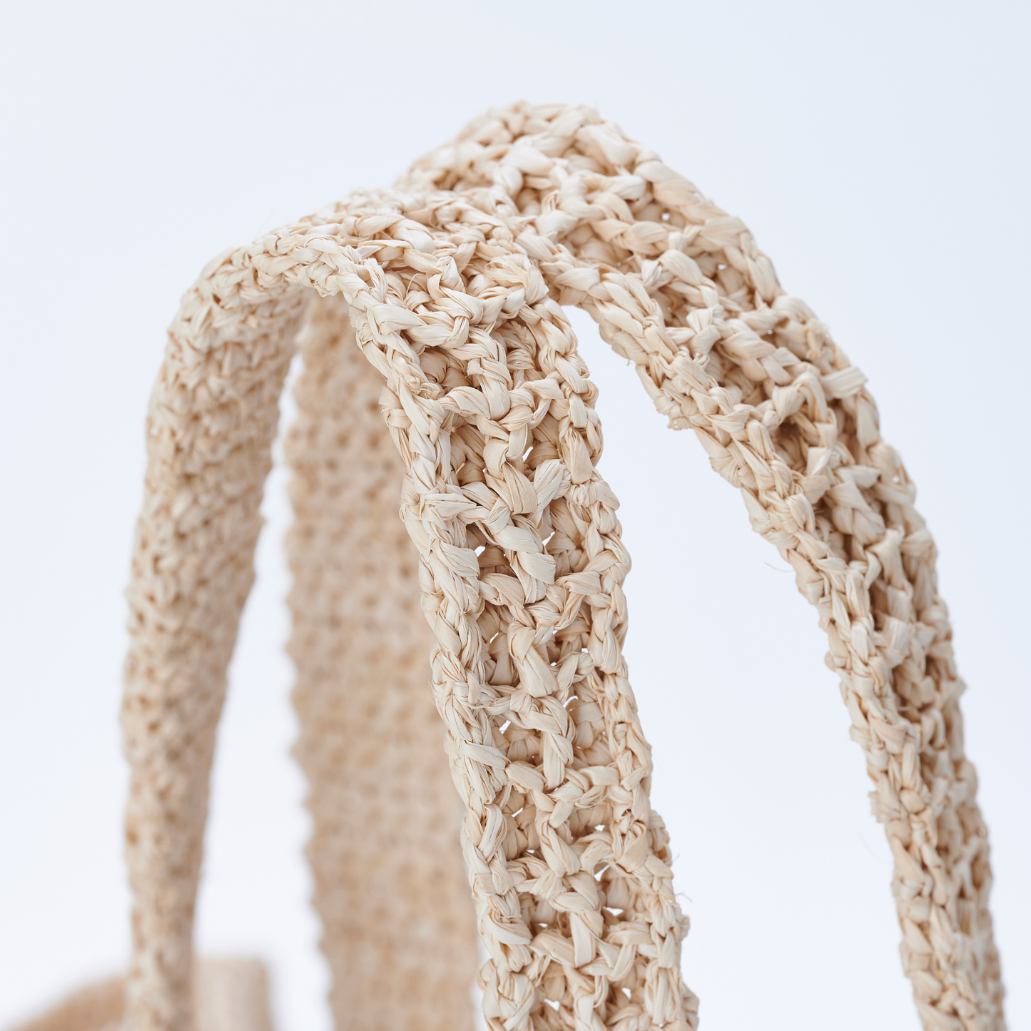 Hand Crochet Raffia Bag - HARP
