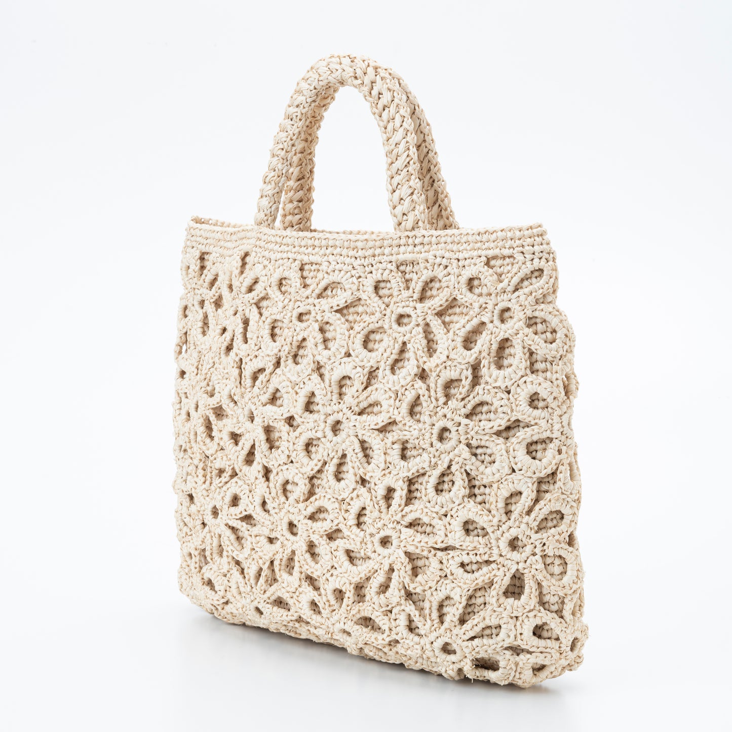 Hand Crochet Raffia Bag - HOBANA