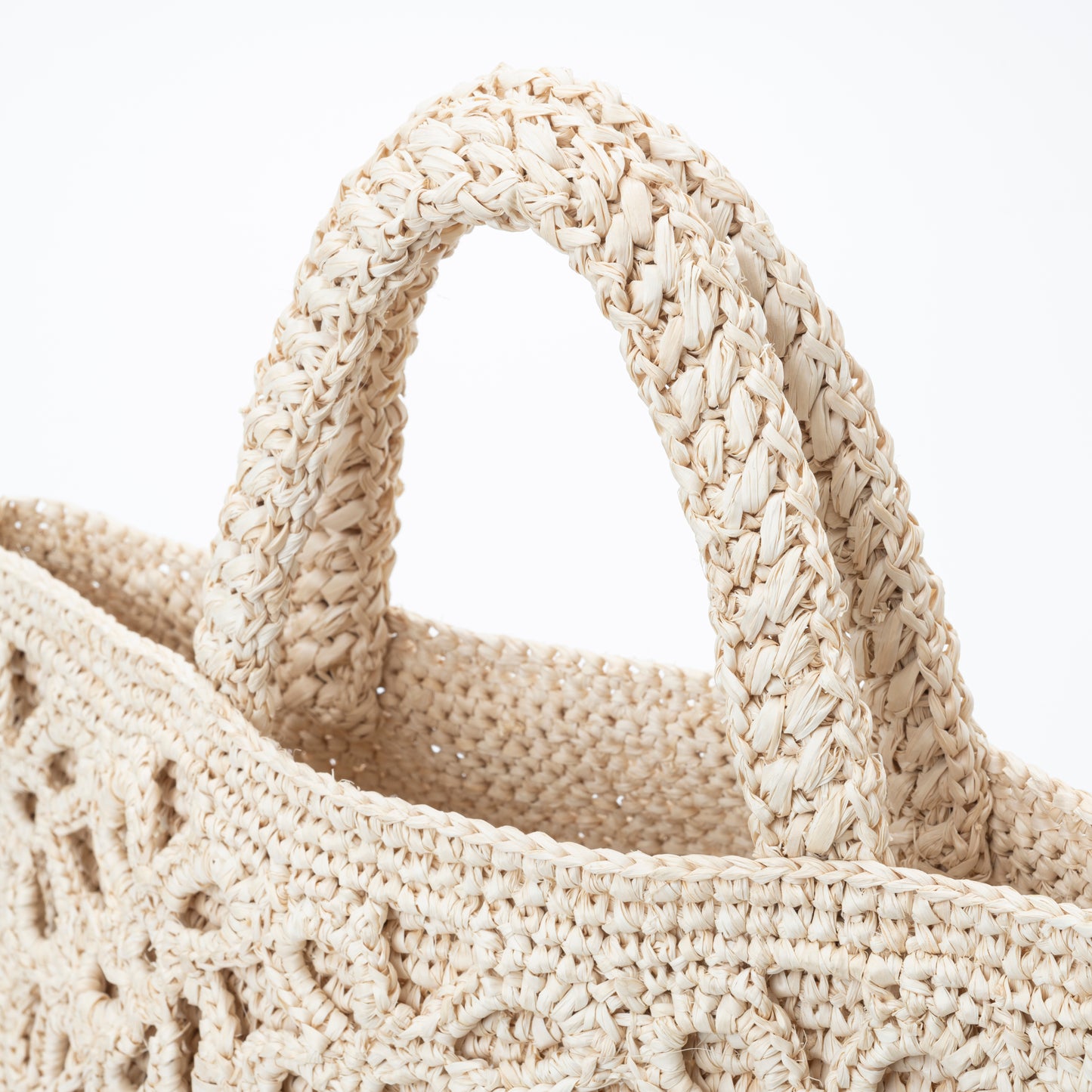 Hand Crochet Raffia Bag - HOBANA