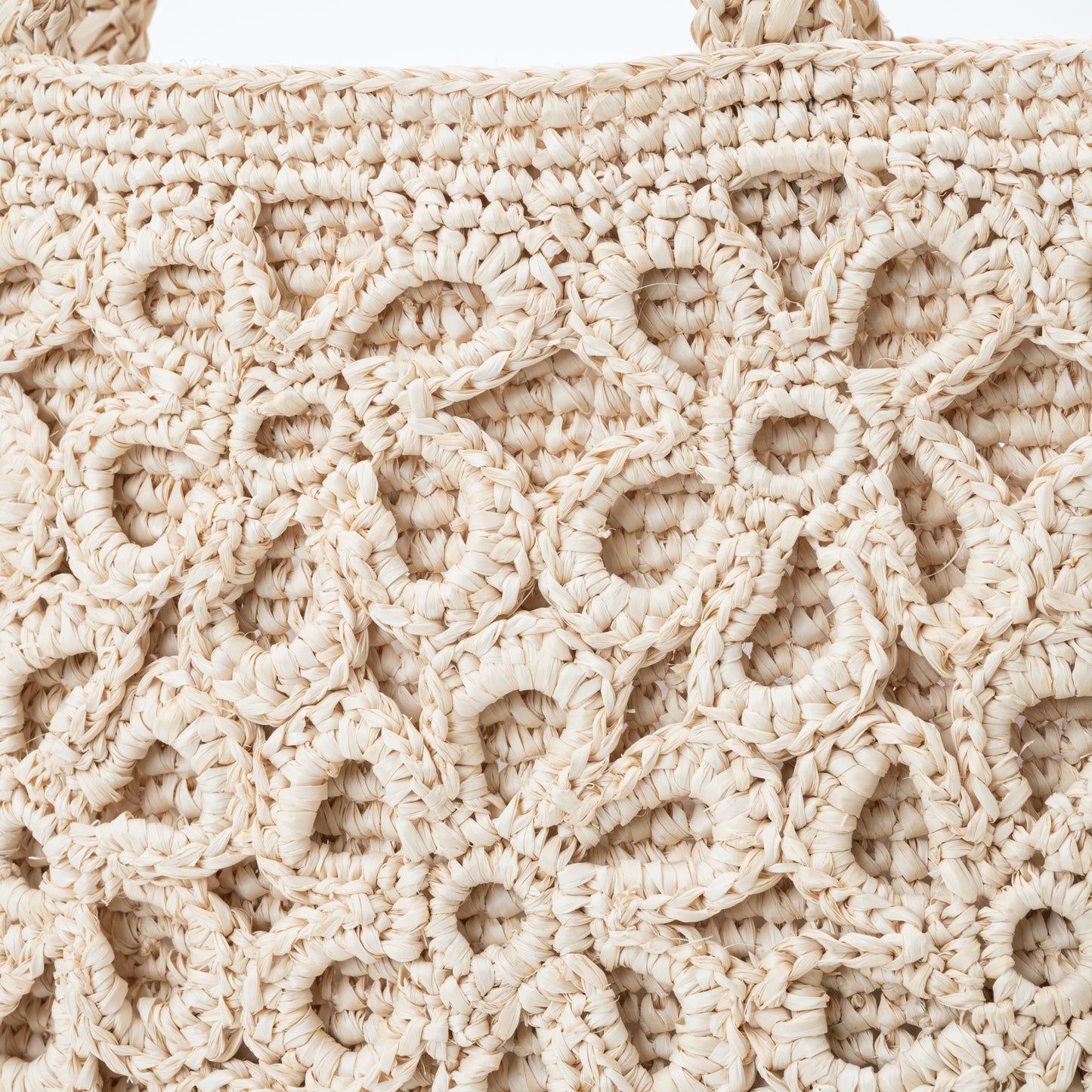 Hand Crochet Raffia Bag - HOBANA