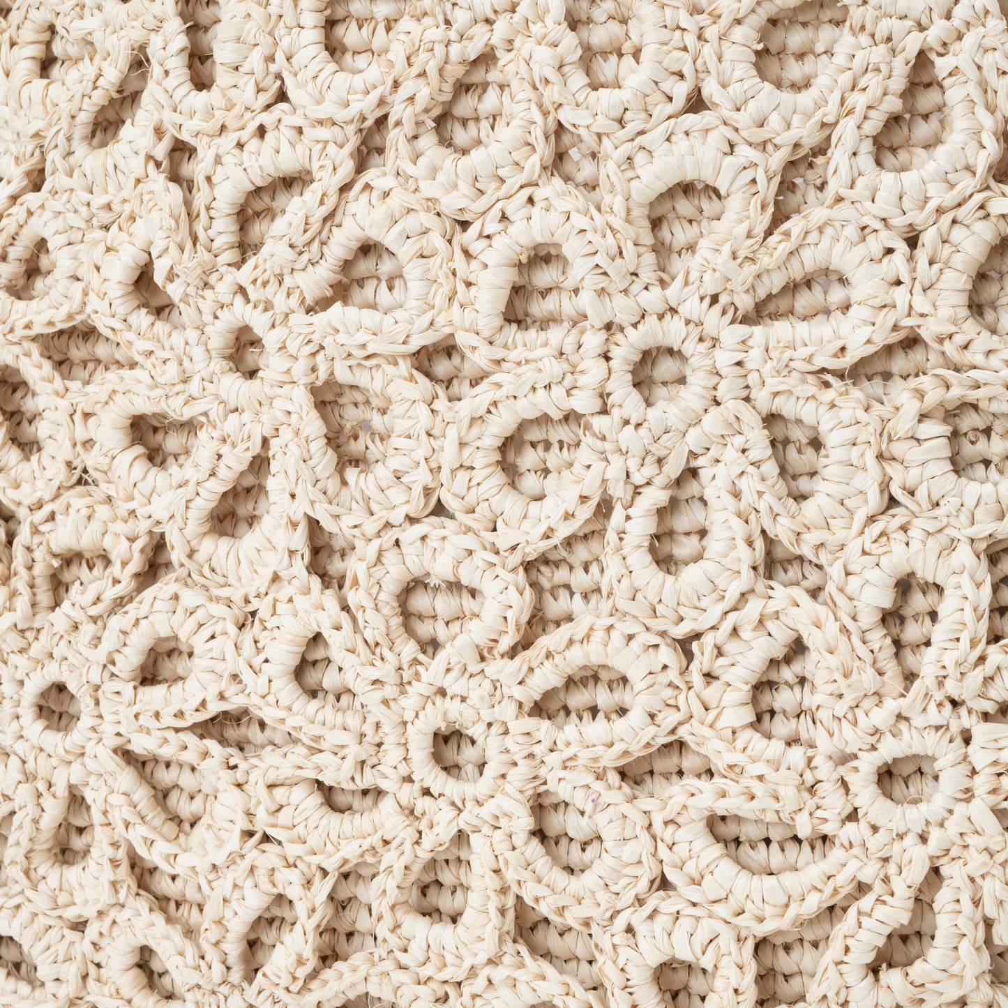 Hand Crochet Raffia Bag - HOBANA