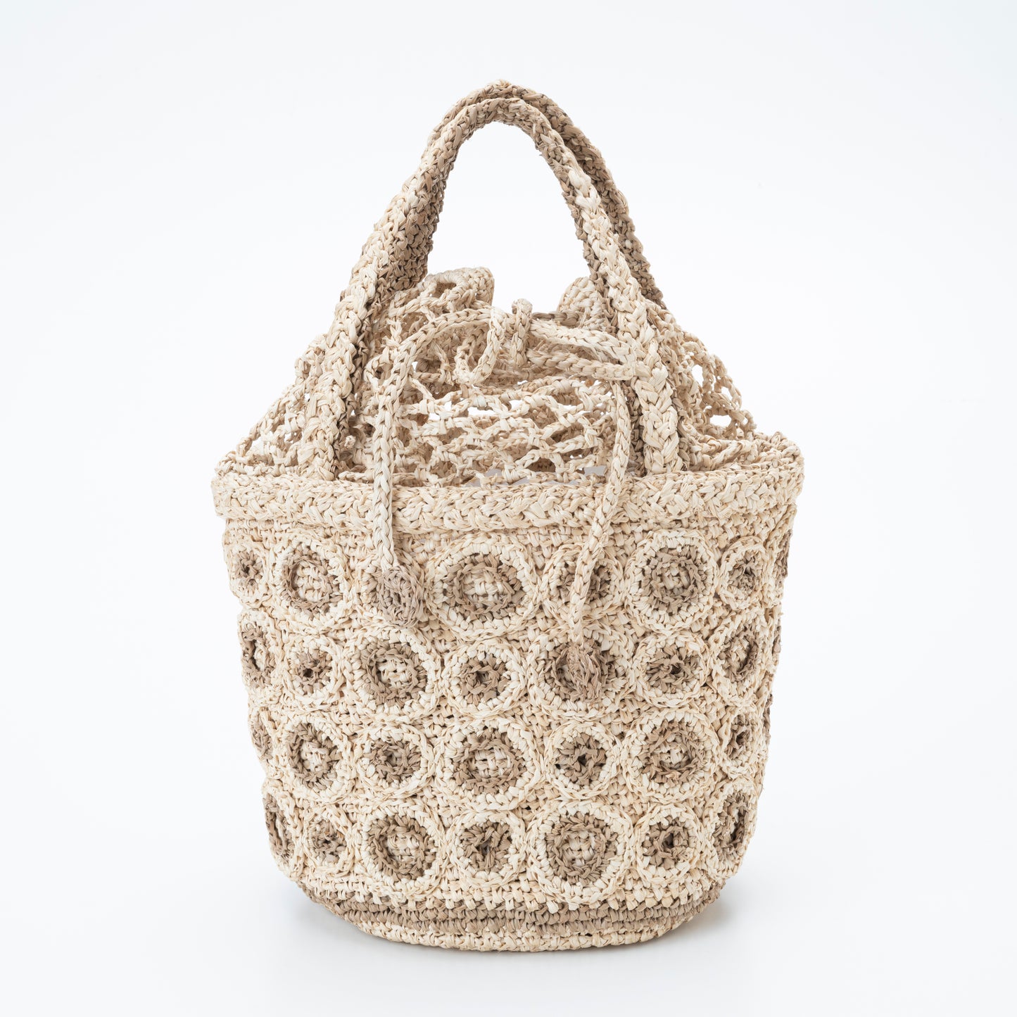 Hand Crochet Raffia Bag - RANDY