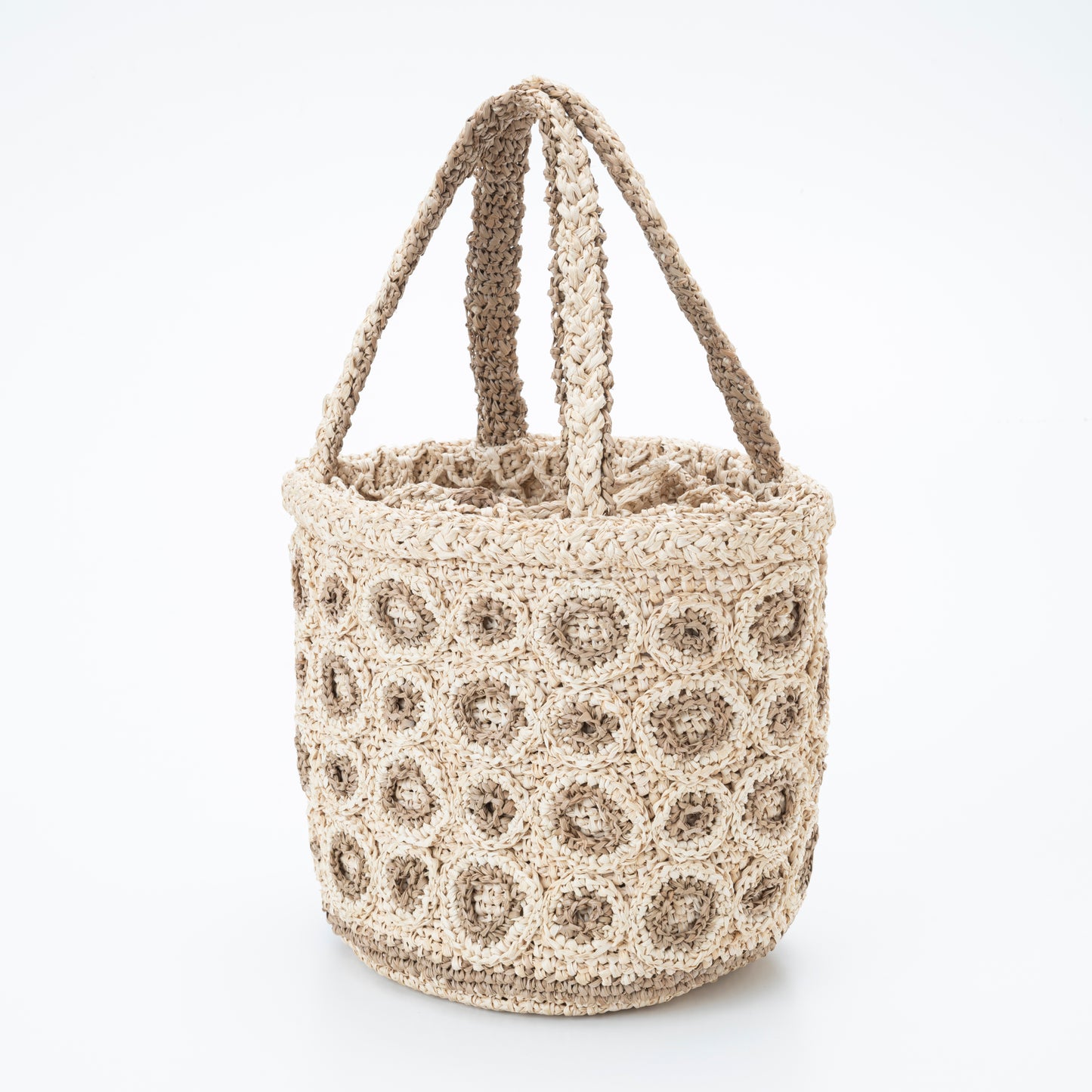 Hand Crochet Raffia Bag - RANDY