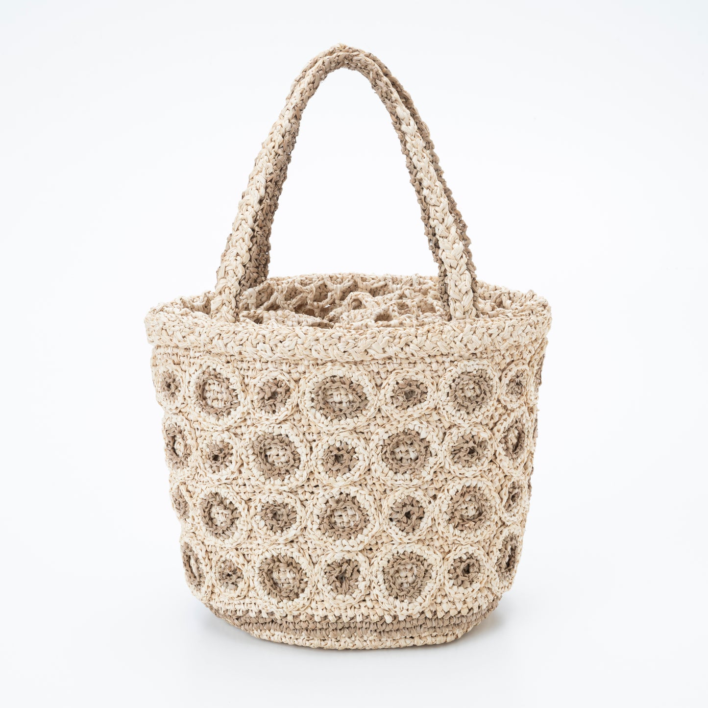 Hand Crochet Raffia Bag - RANDY