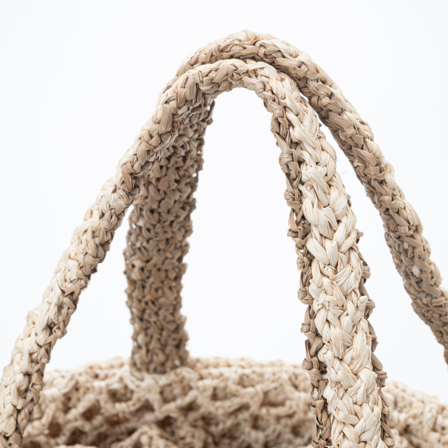 Hand Crochet Raffia Bag - RANDY