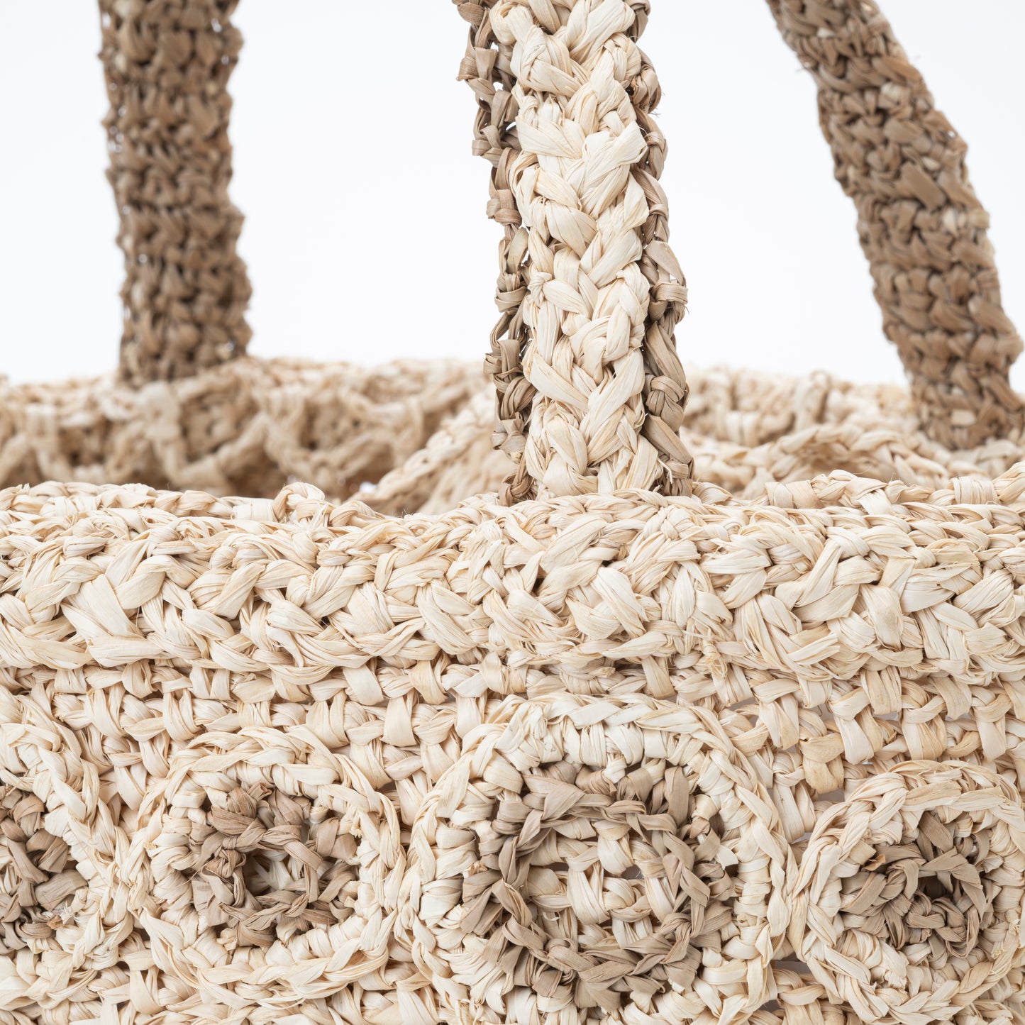 Hand Crochet Raffia Bag - RANDY