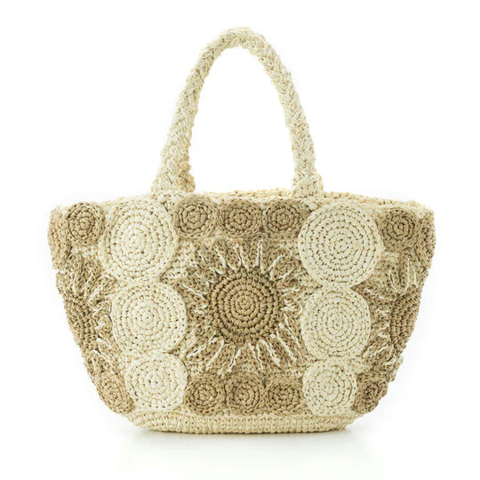 Hand Crochet Raffia Bag - NAZCA
