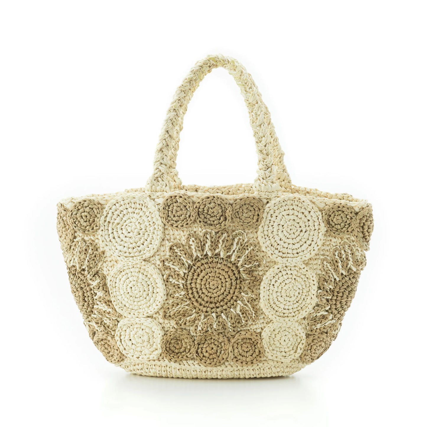 Hand Crochet Raffia Bag - NAZCA