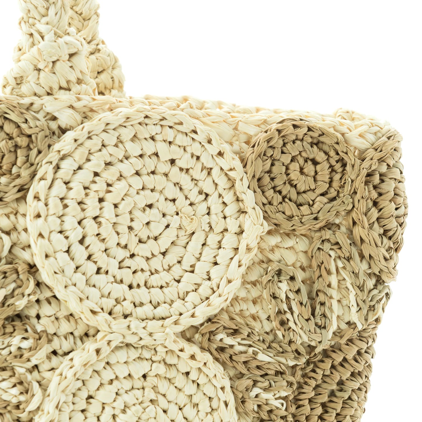 Hand Crochet Raffia Bag - NAZCA