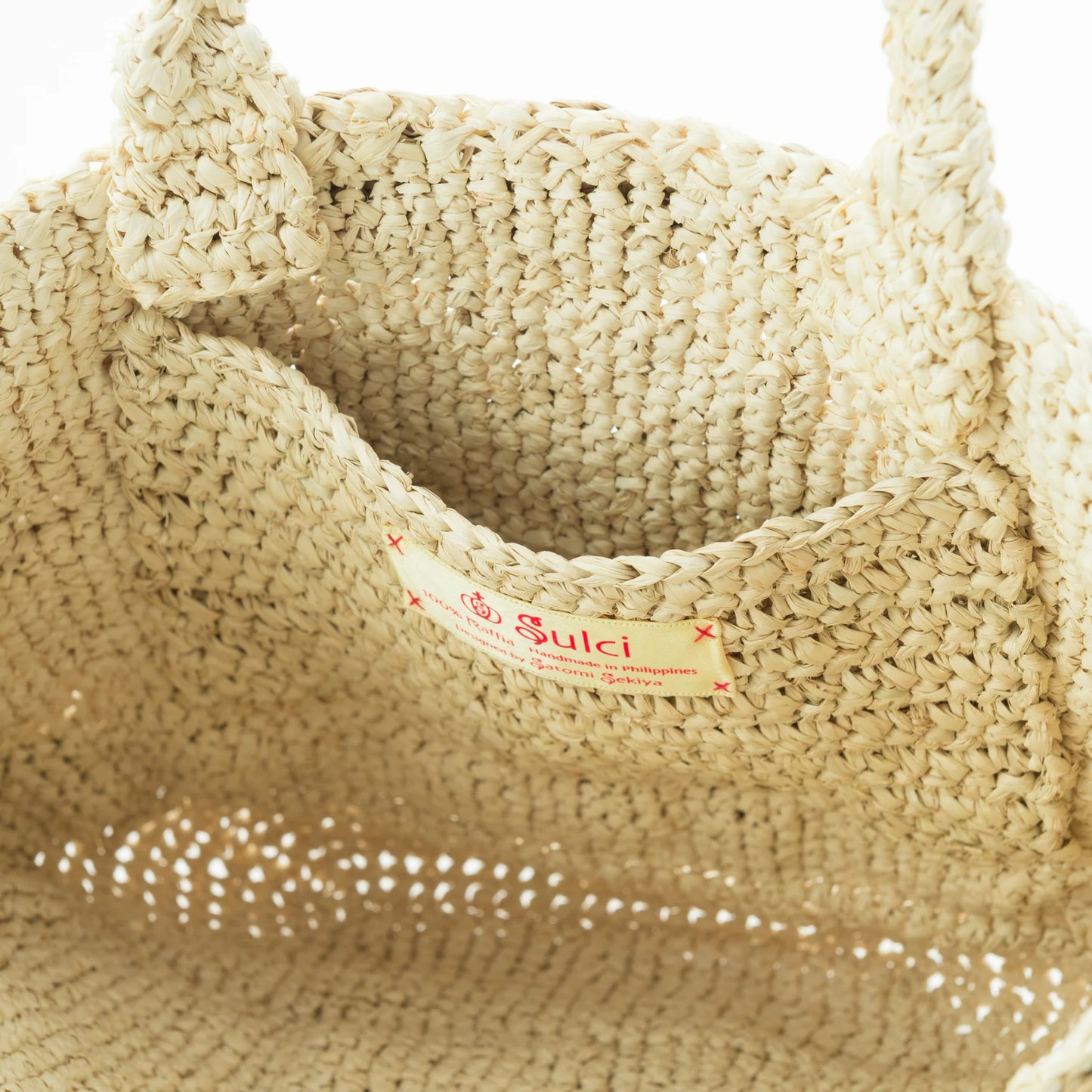 Hand Crochet Raffia Bag - NAZCA